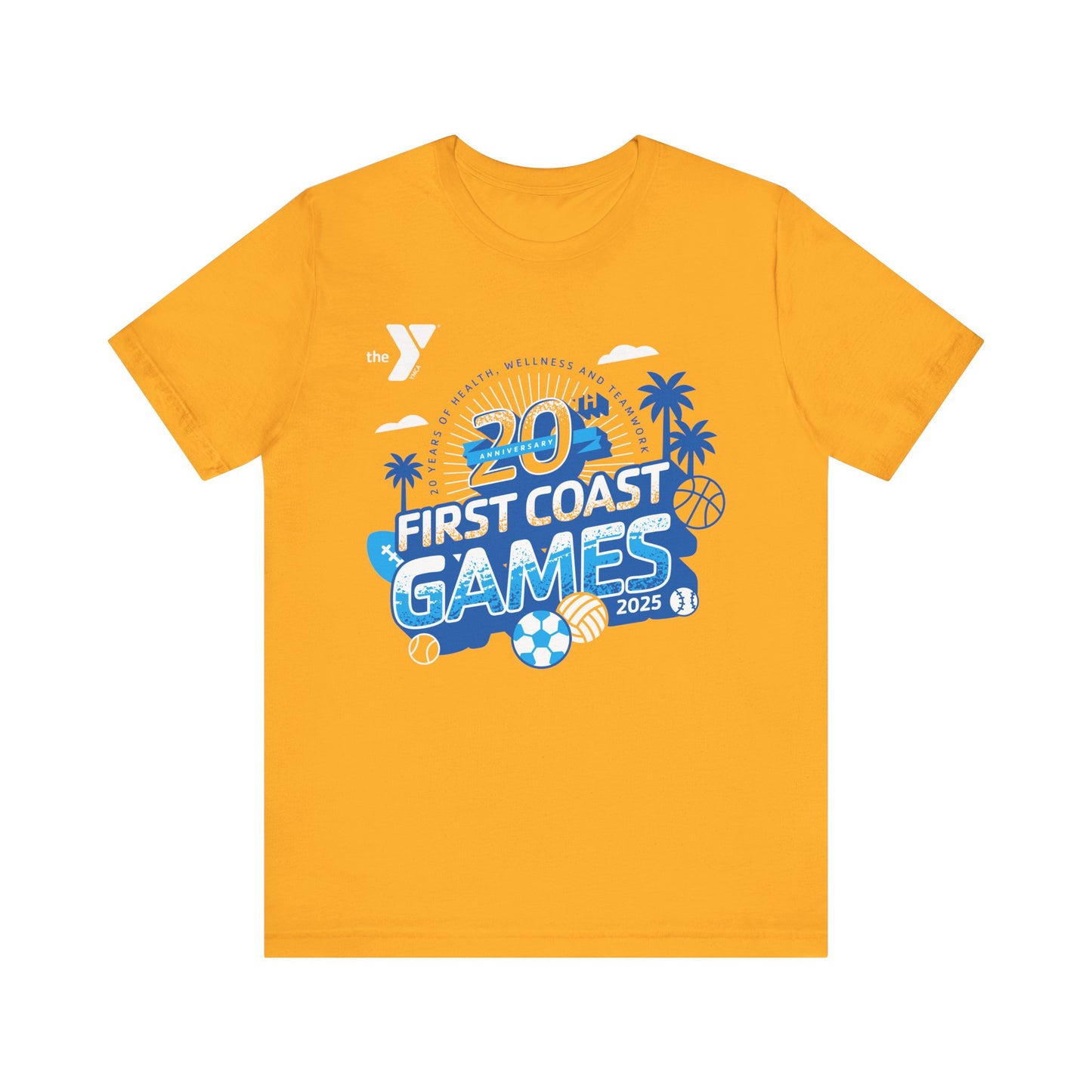 First Coast Games 2025 - 20th Anniversary Short Sleeve Tee