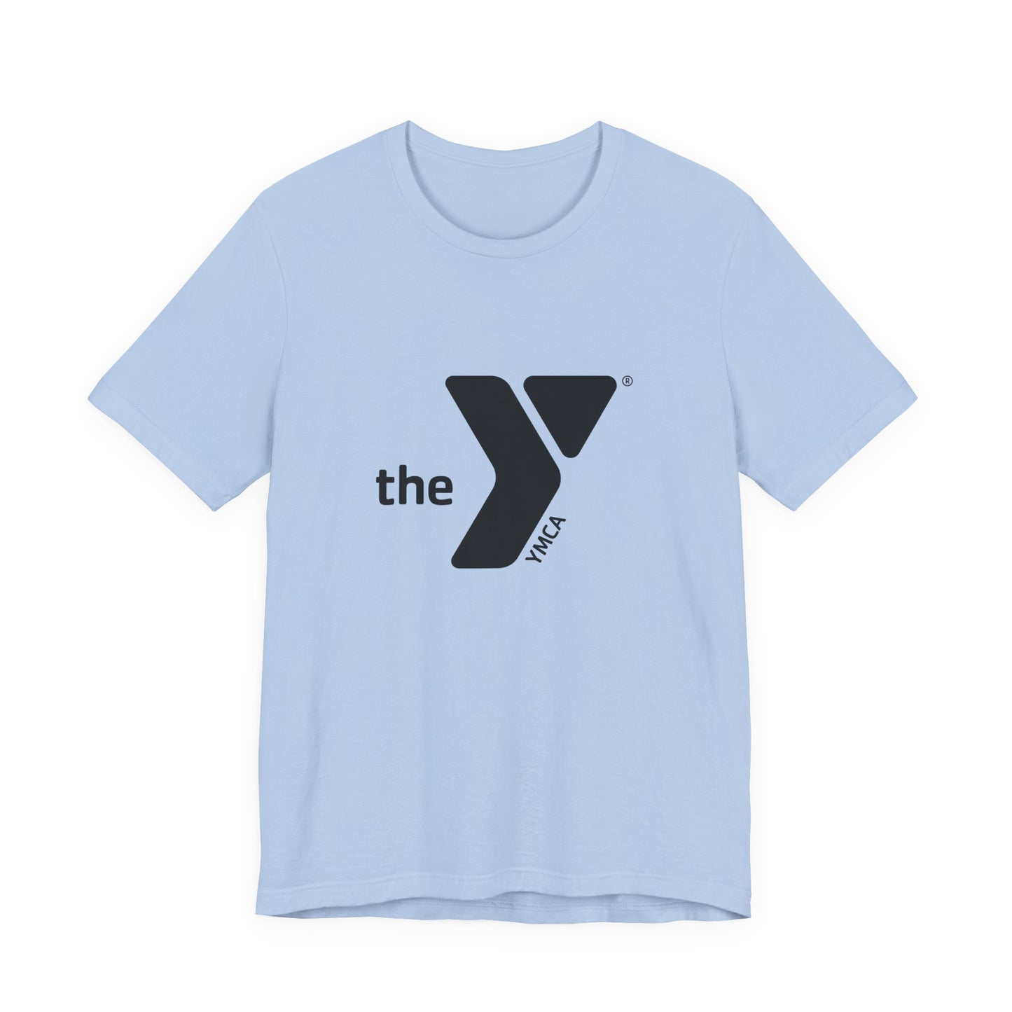 Unisex Black Y Logo Short Sleeve Tee