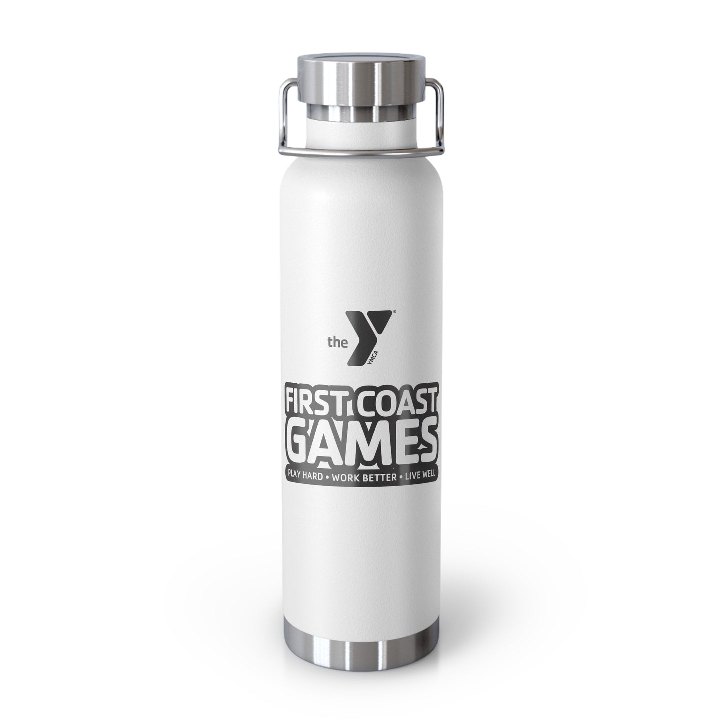 First Coast Games - Copper Vacuum Insulated Bottle, 22oz