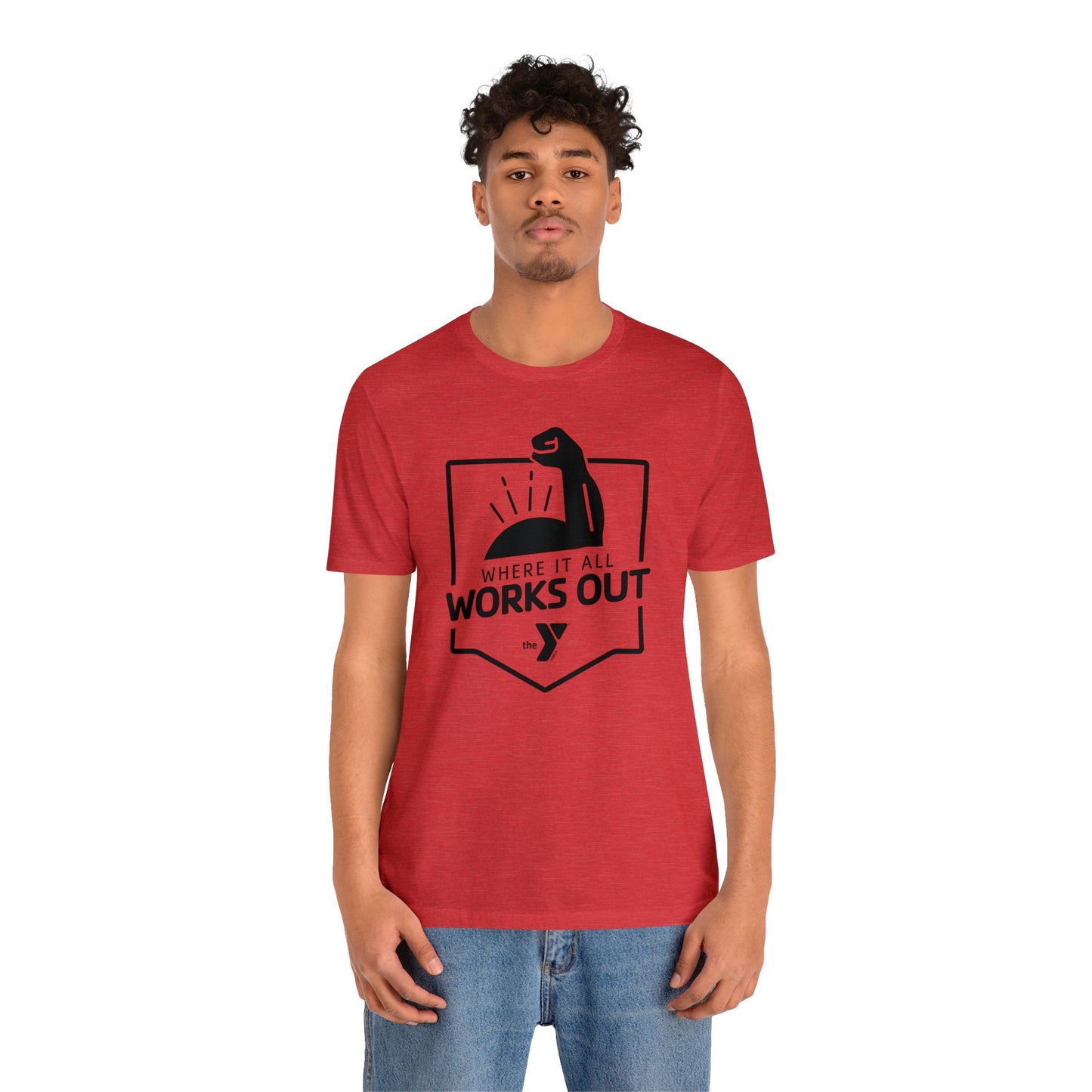 Where It All Works Out Unisex Jersey Short Sleeve Tee