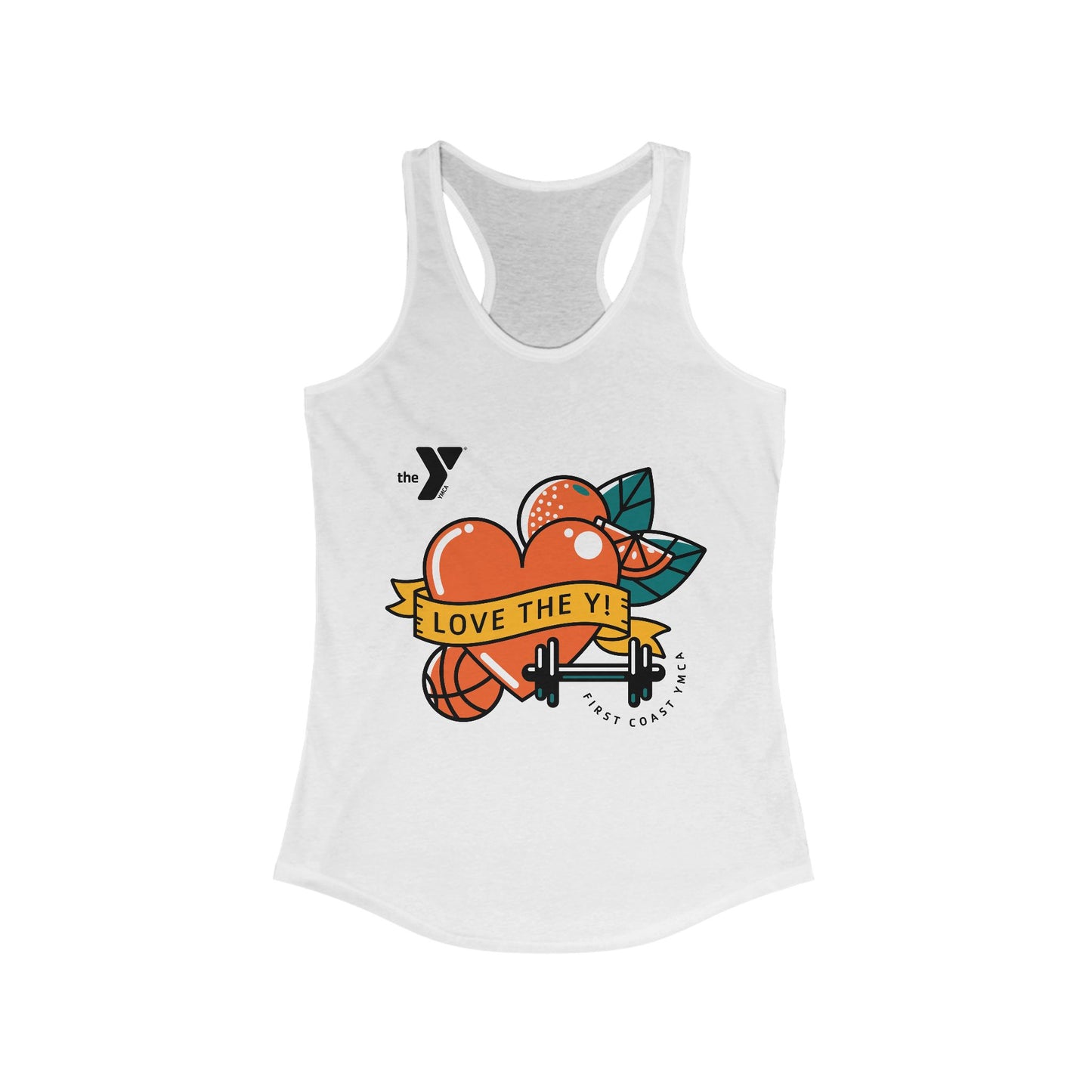 Love the Y - Women's Old School Racerback Tank