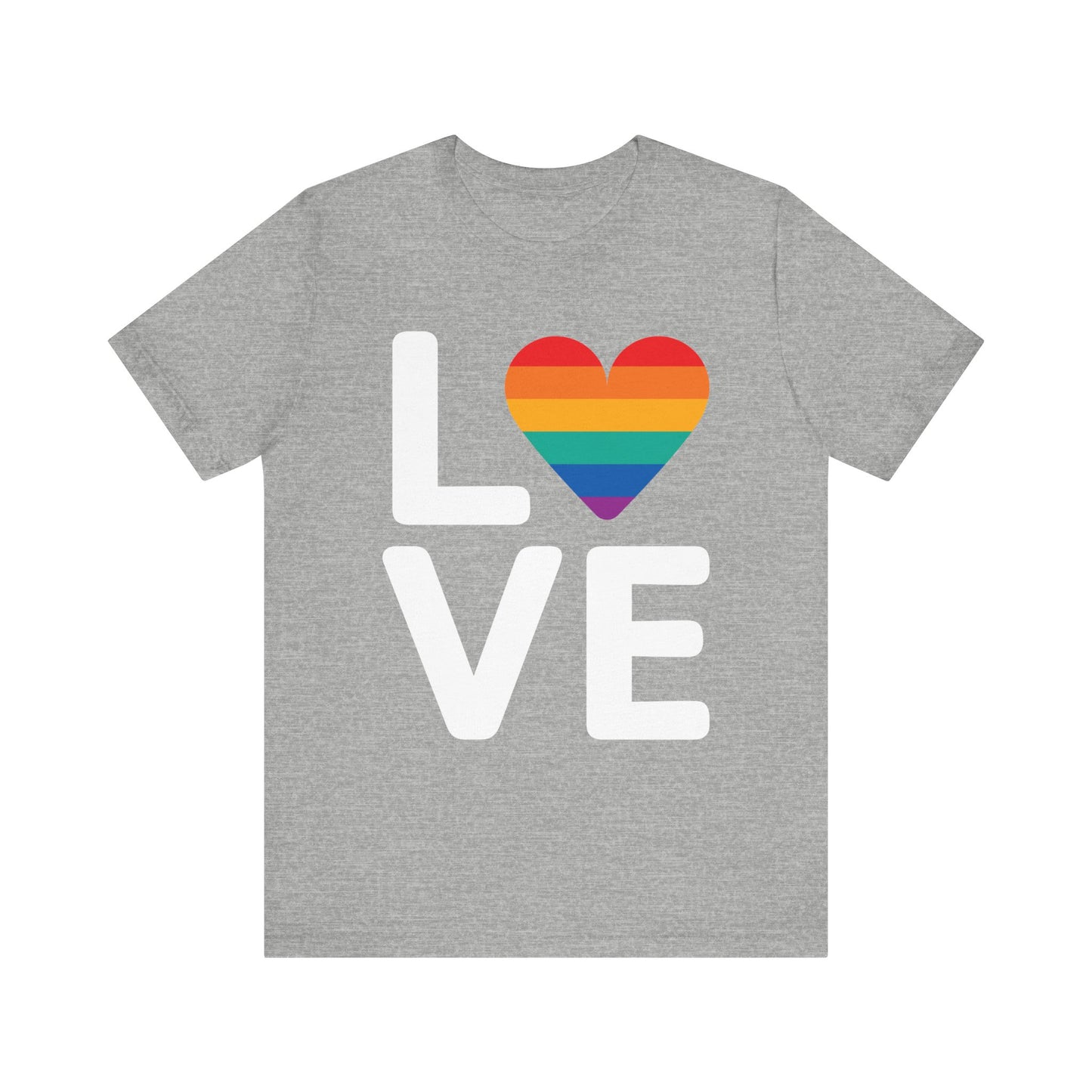 Love the Y - Love Stacked Short Sleeve Tee