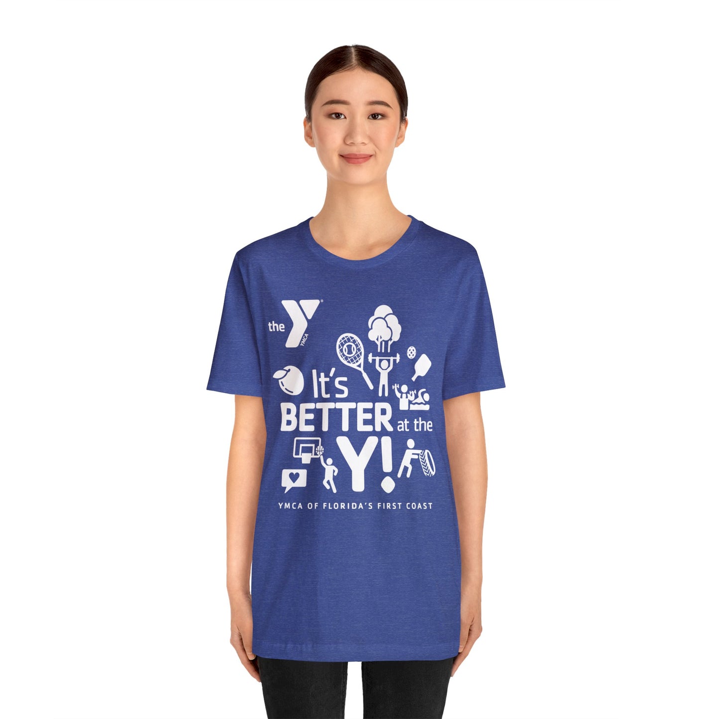 Better at the Y Unisex Jersey Short Sleeve Tee