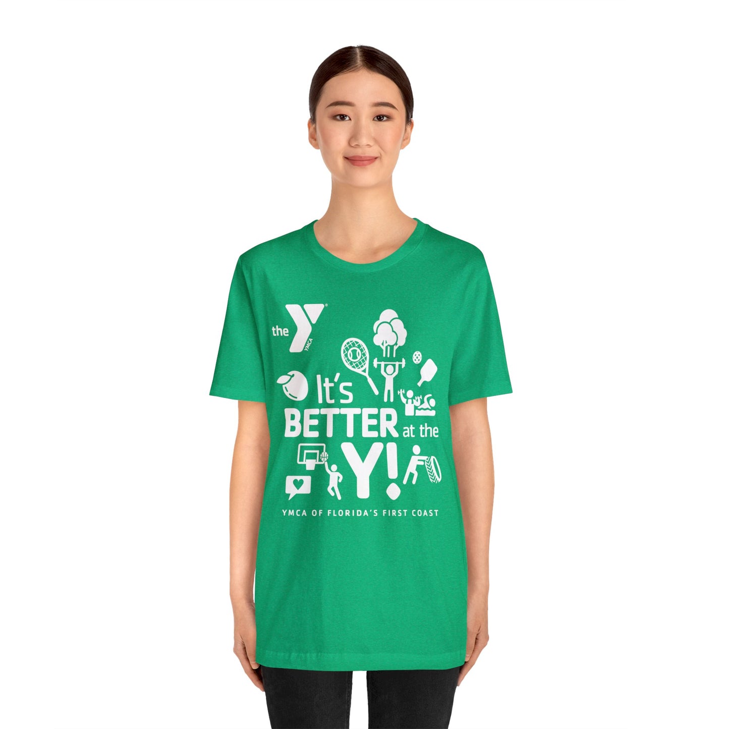 Better at the Y Unisex Jersey Short Sleeve Tee