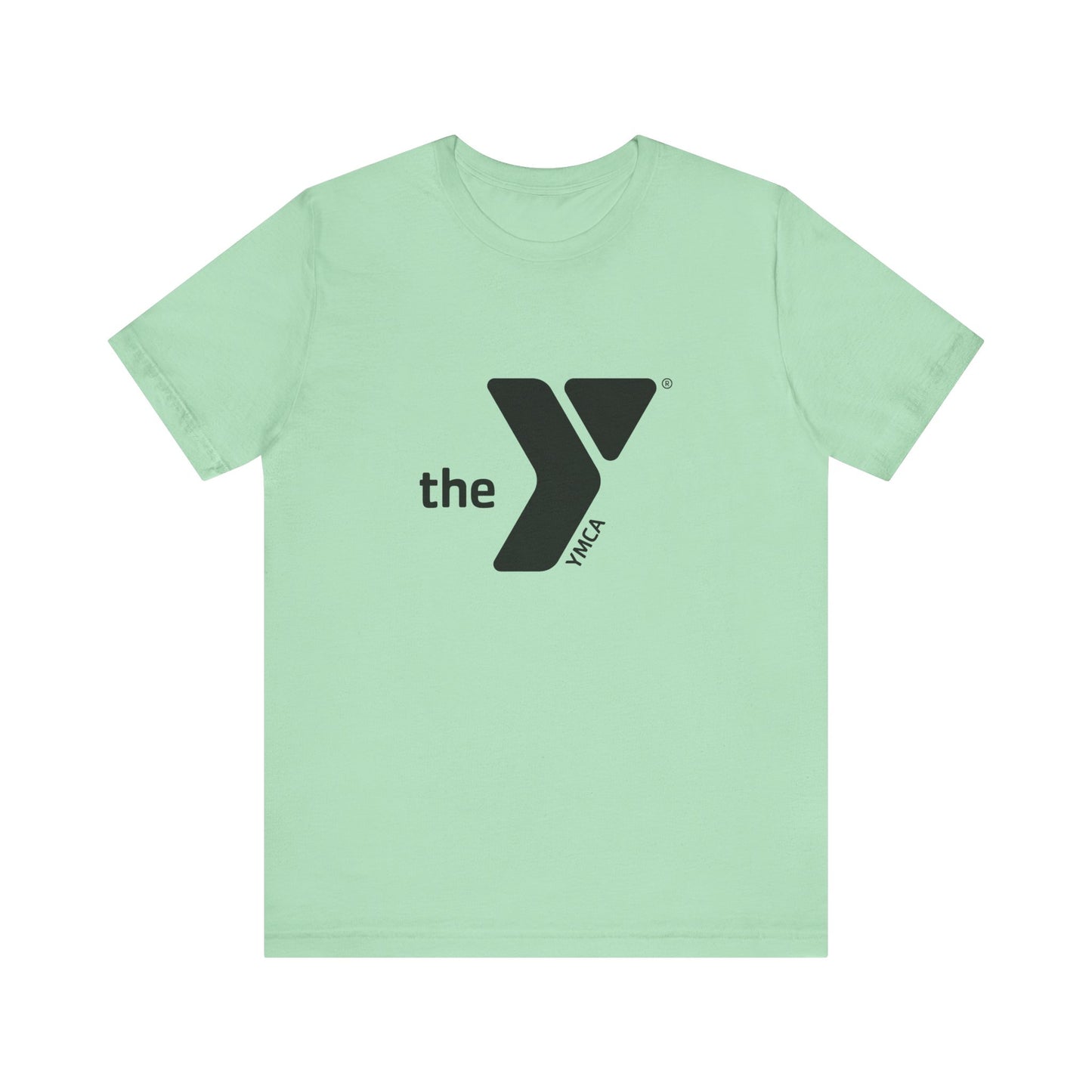 Unisex Black Y Logo Short Sleeve Tee