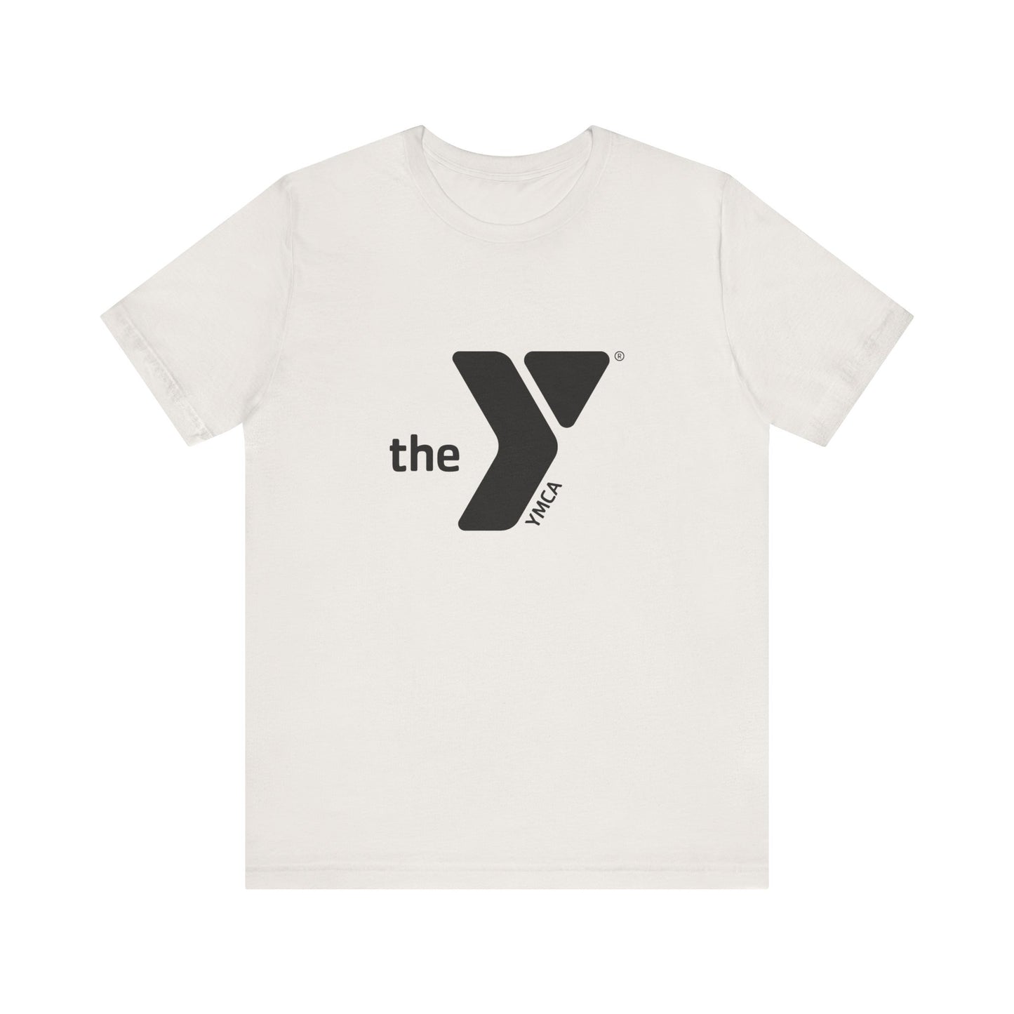 Unisex Black Y Logo Short Sleeve Tee
