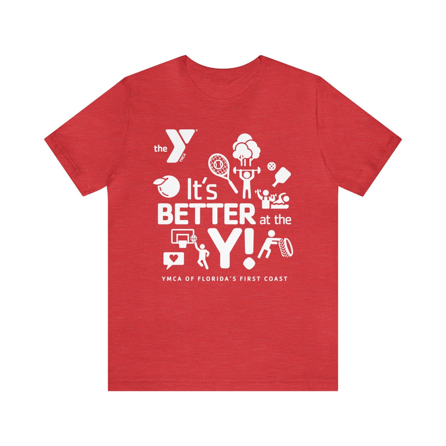Better at the Y Unisex Jersey Short Sleeve Tee