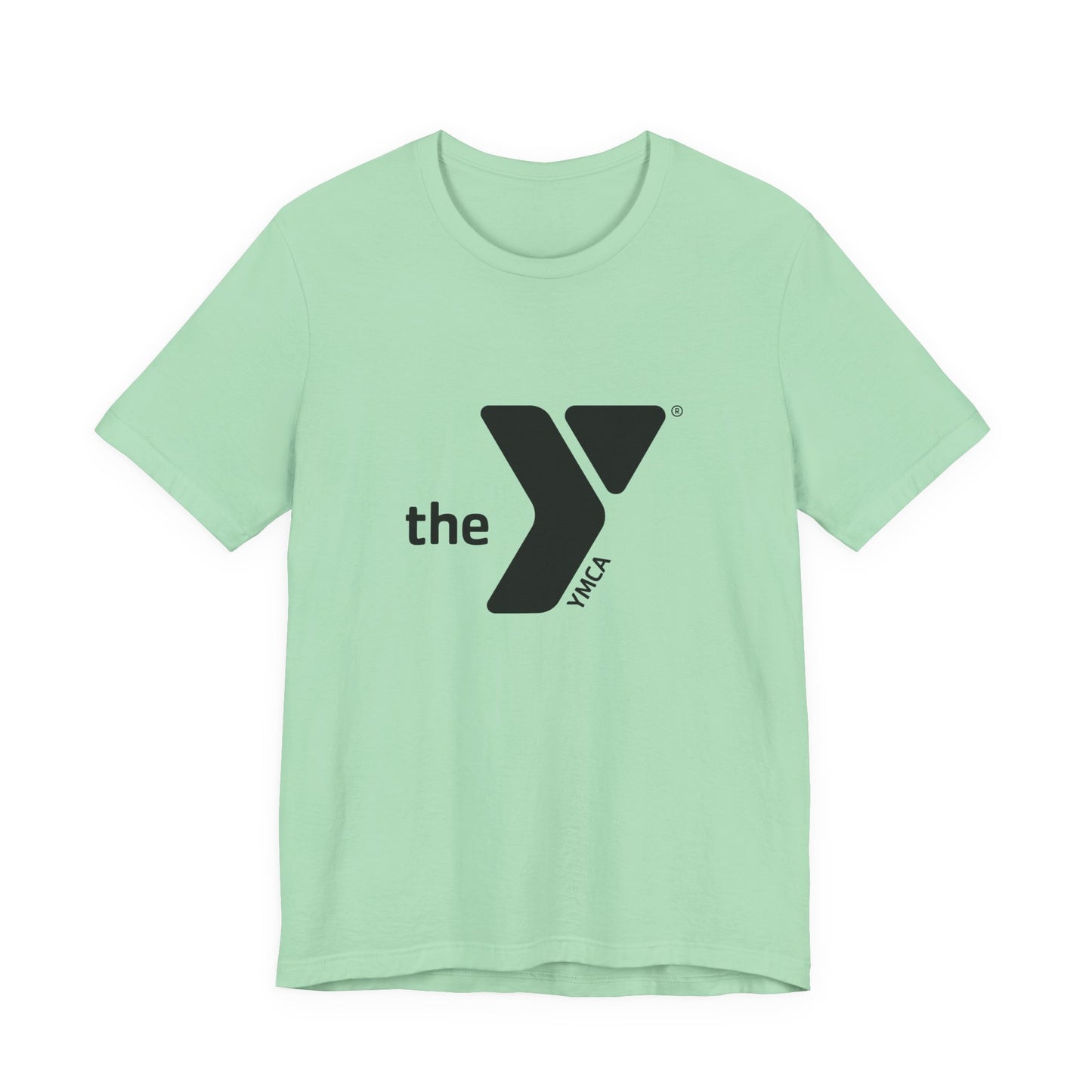 Unisex Black Y Logo Short Sleeve Tee
