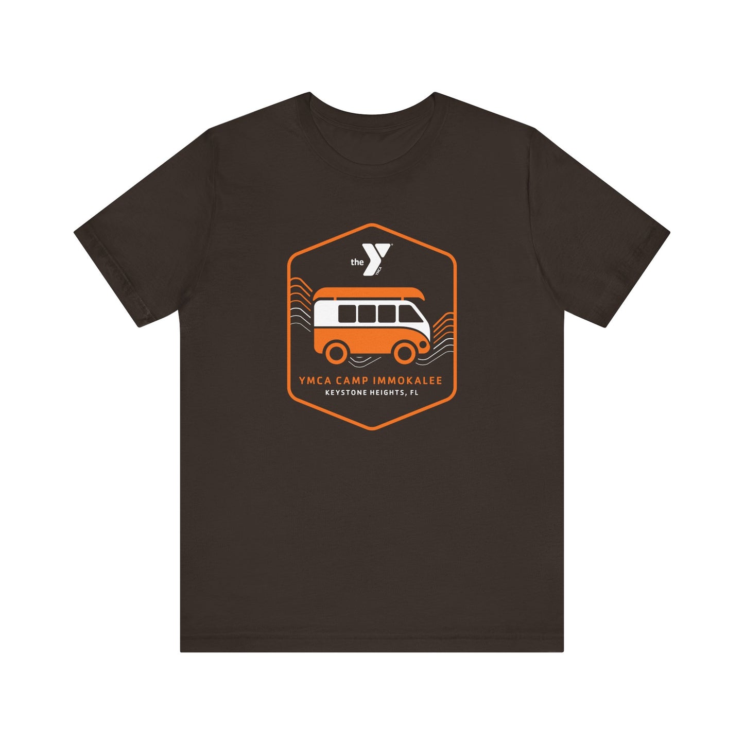 Camp Immokalee Orange Van Short Sleeve Tee
