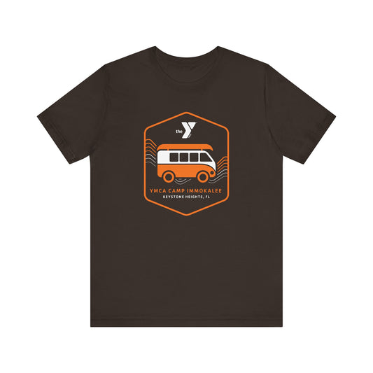Camp Immokalee Orange Van Short Sleeve Tee