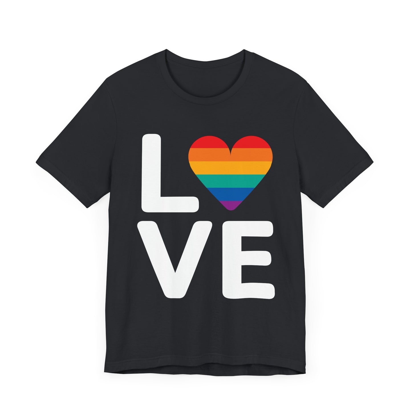 Love the Y - Love Stacked Short Sleeve Tee