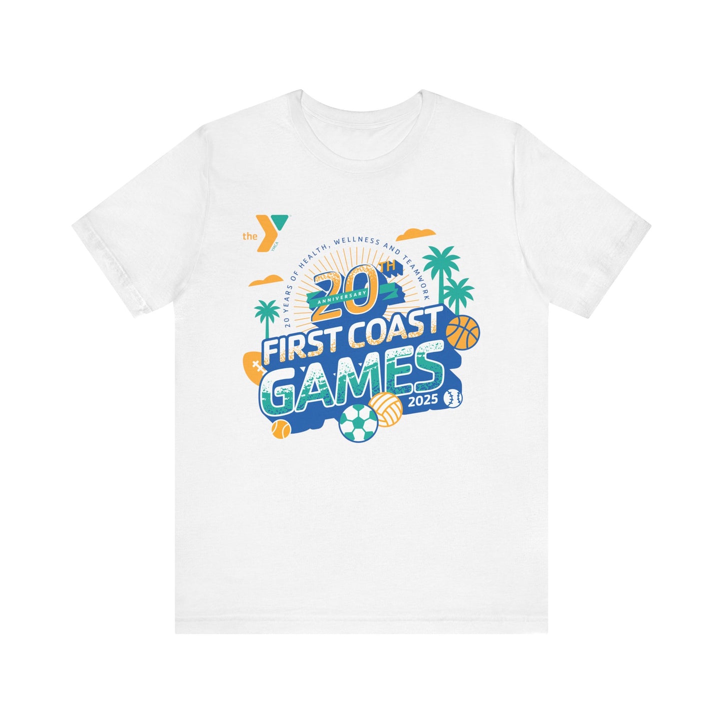 First Coast Games 2025 - 20th Anniversary Short Sleeve Tee