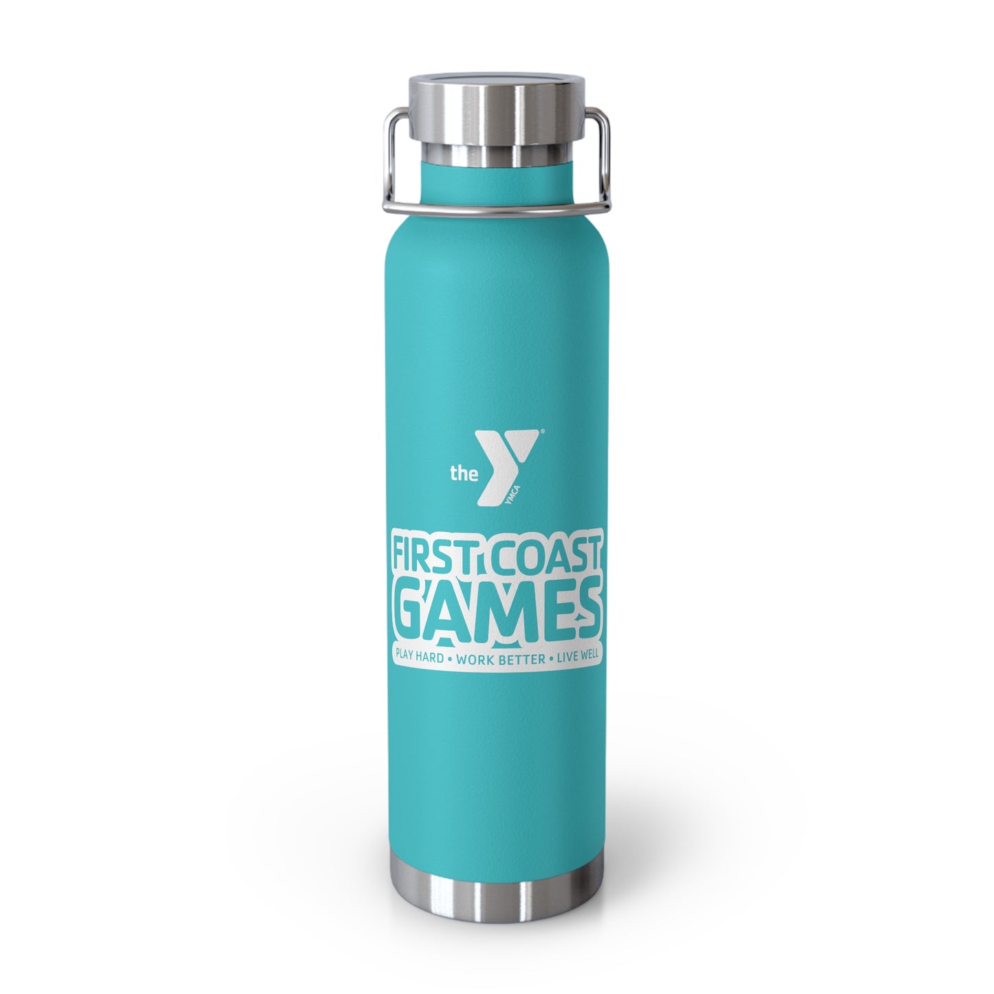 First Coast Games - Copper Vacuum Insulated Bottle, 22oz