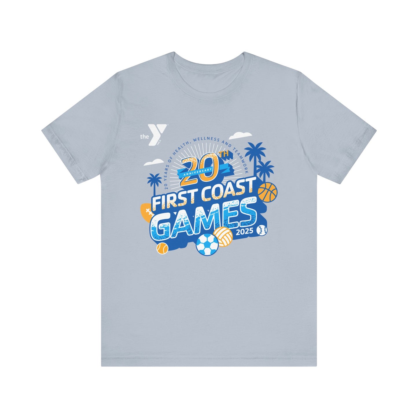 First Coast Games 2025 - 20th Anniversary Short Sleeve Tee