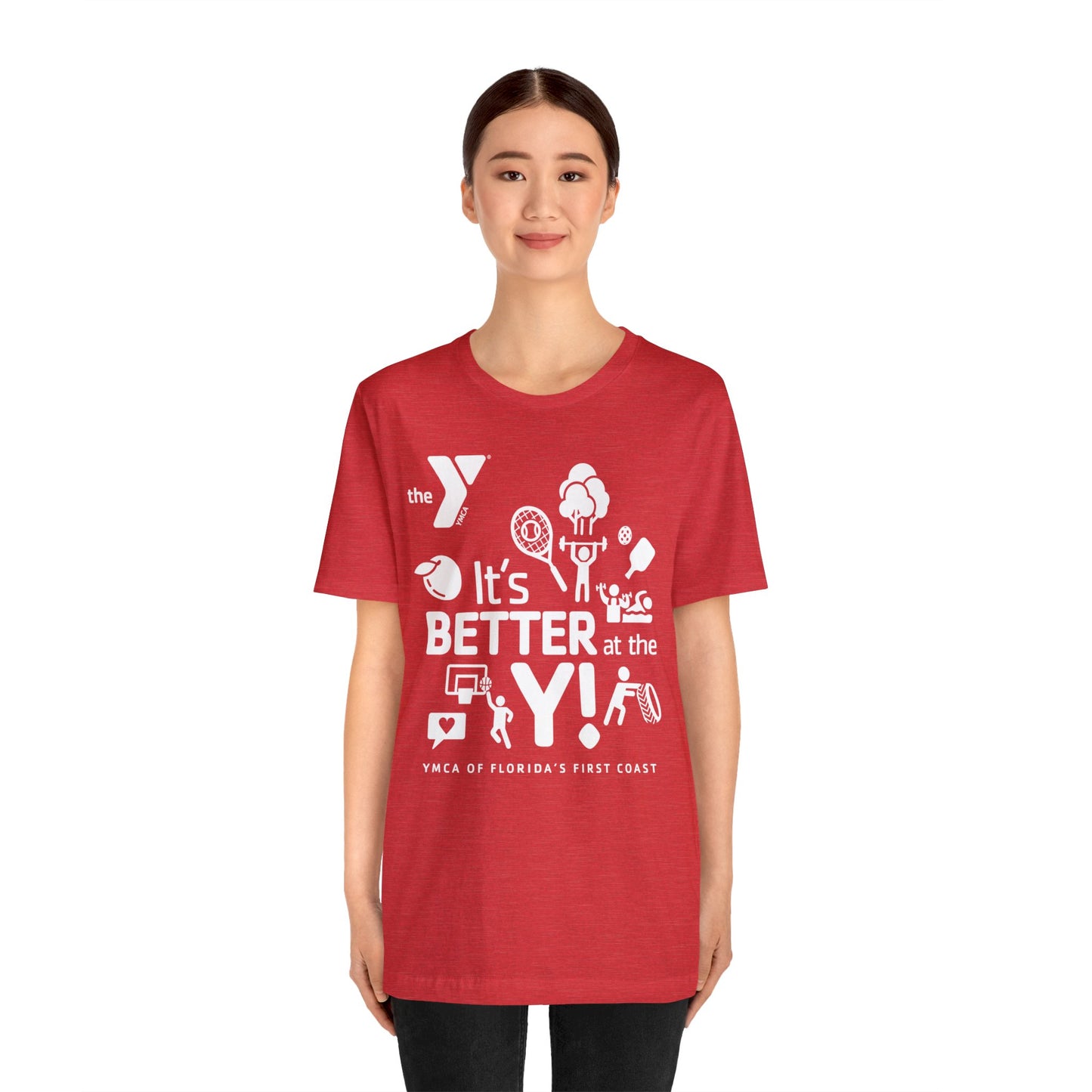 Better at the Y Unisex Jersey Short Sleeve Tee