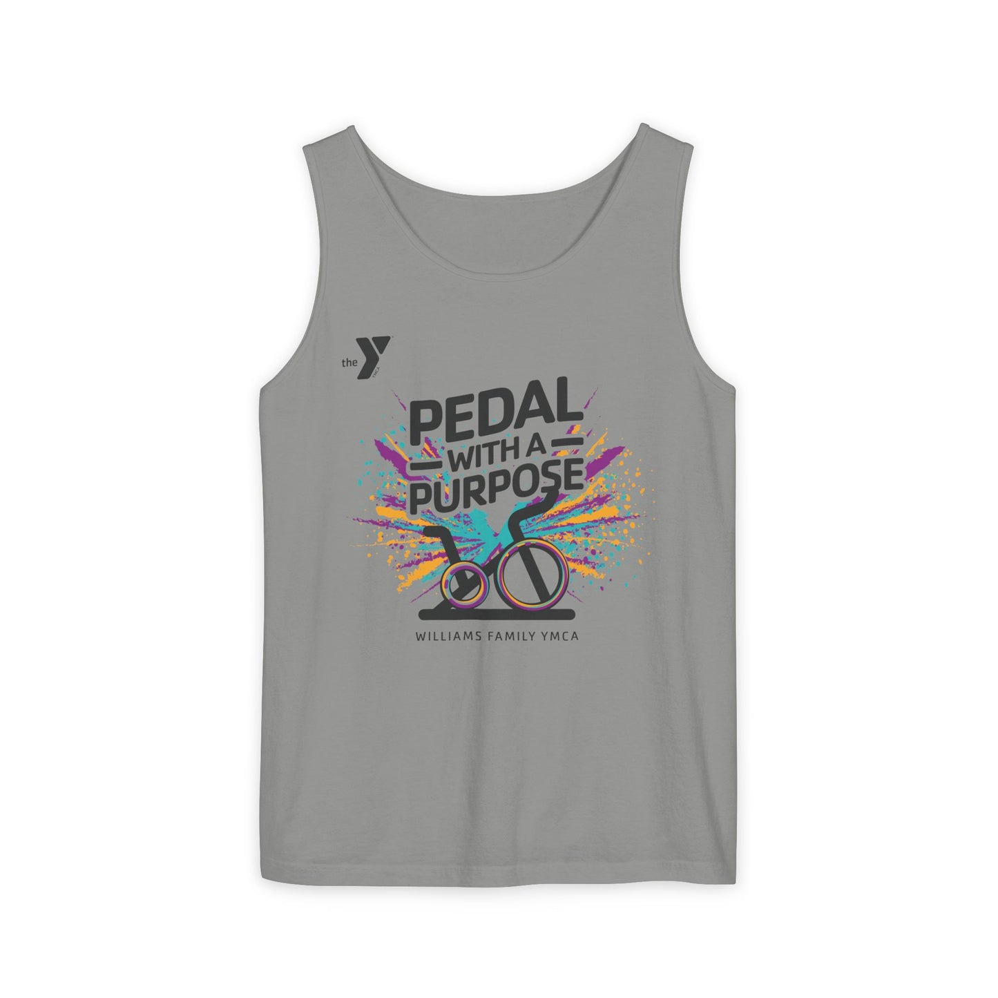Unisex Williams Y Pedal With a Purpose Garment-Dyed Tank Top