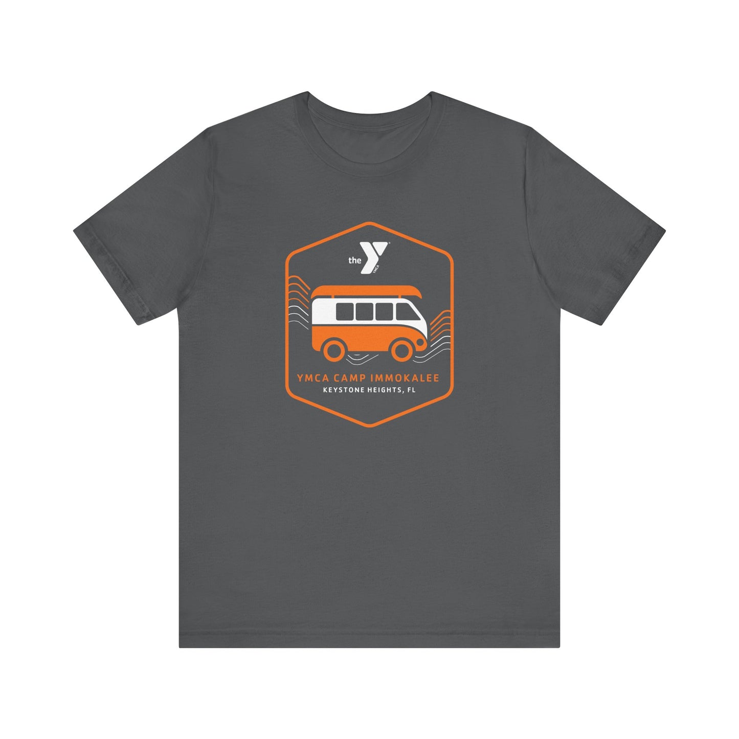 Camp Immokalee Orange Van Short Sleeve Tee