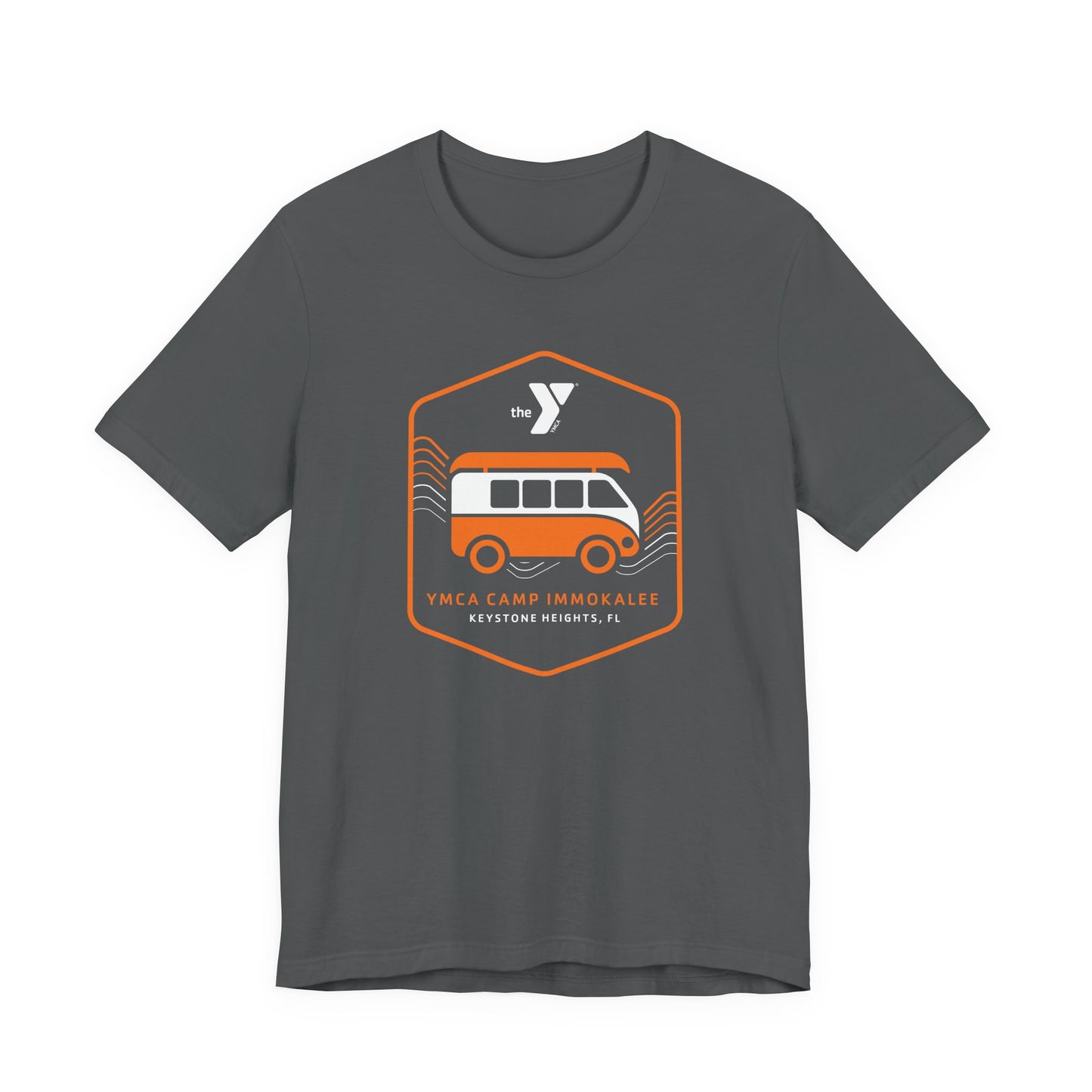 Camp Immokalee Orange Van Short Sleeve Tee