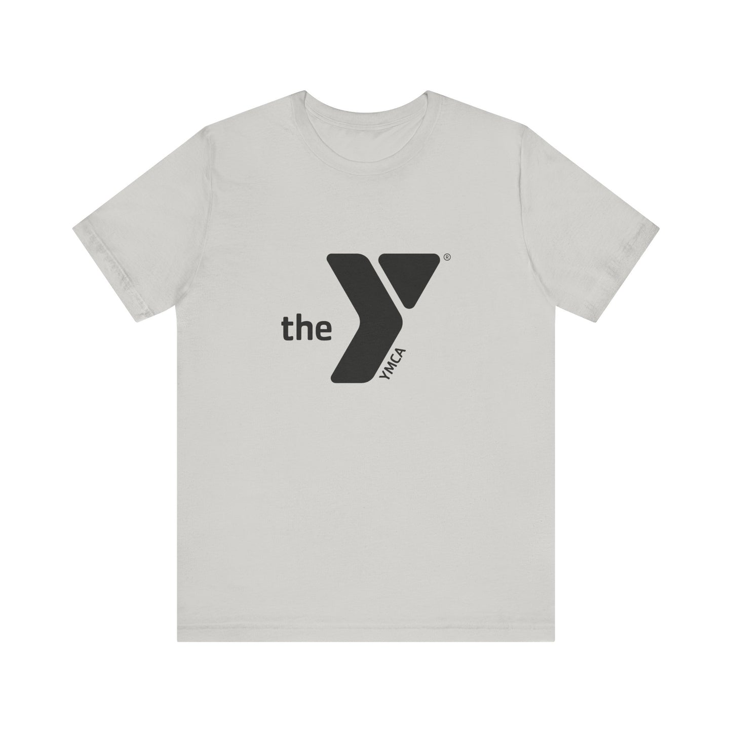 Unisex Black Y Logo Short Sleeve Tee