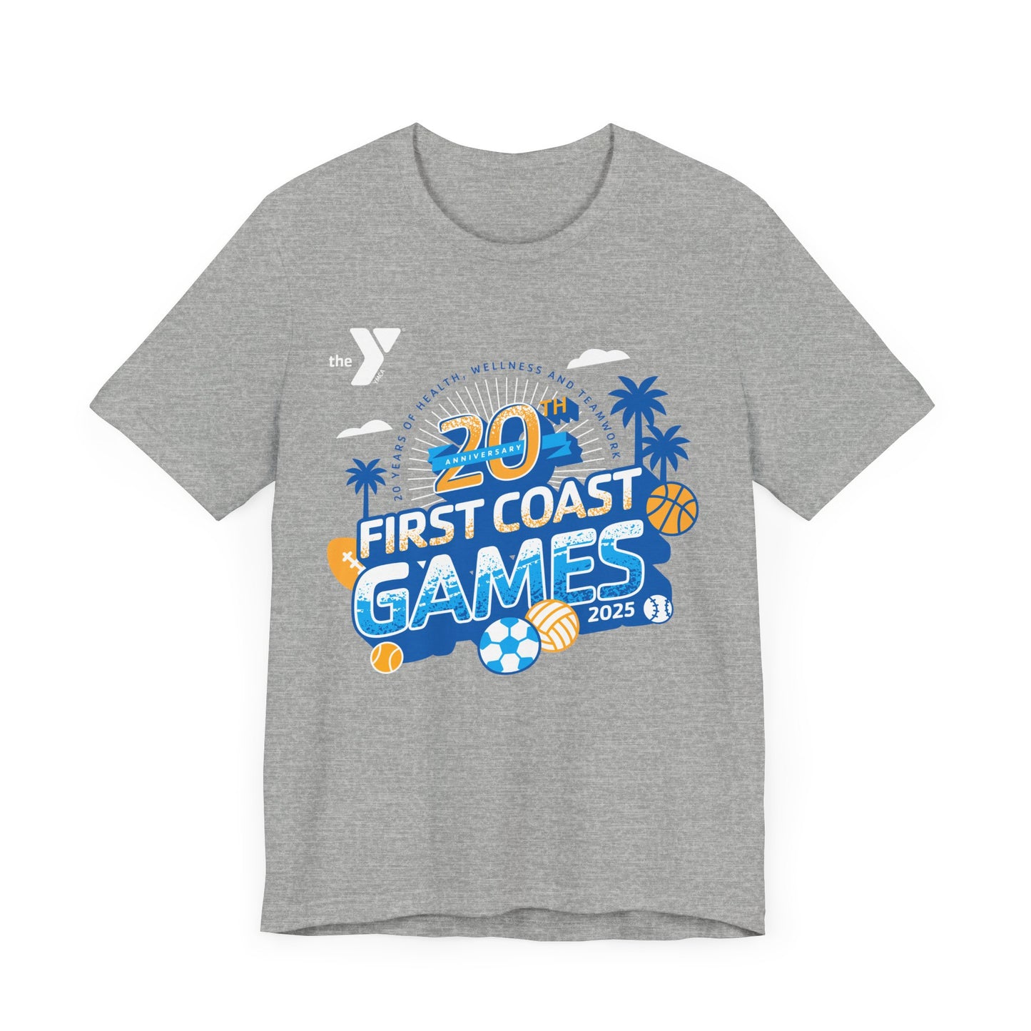 First Coast Games 2025 - 20th Anniversary Short Sleeve Tee