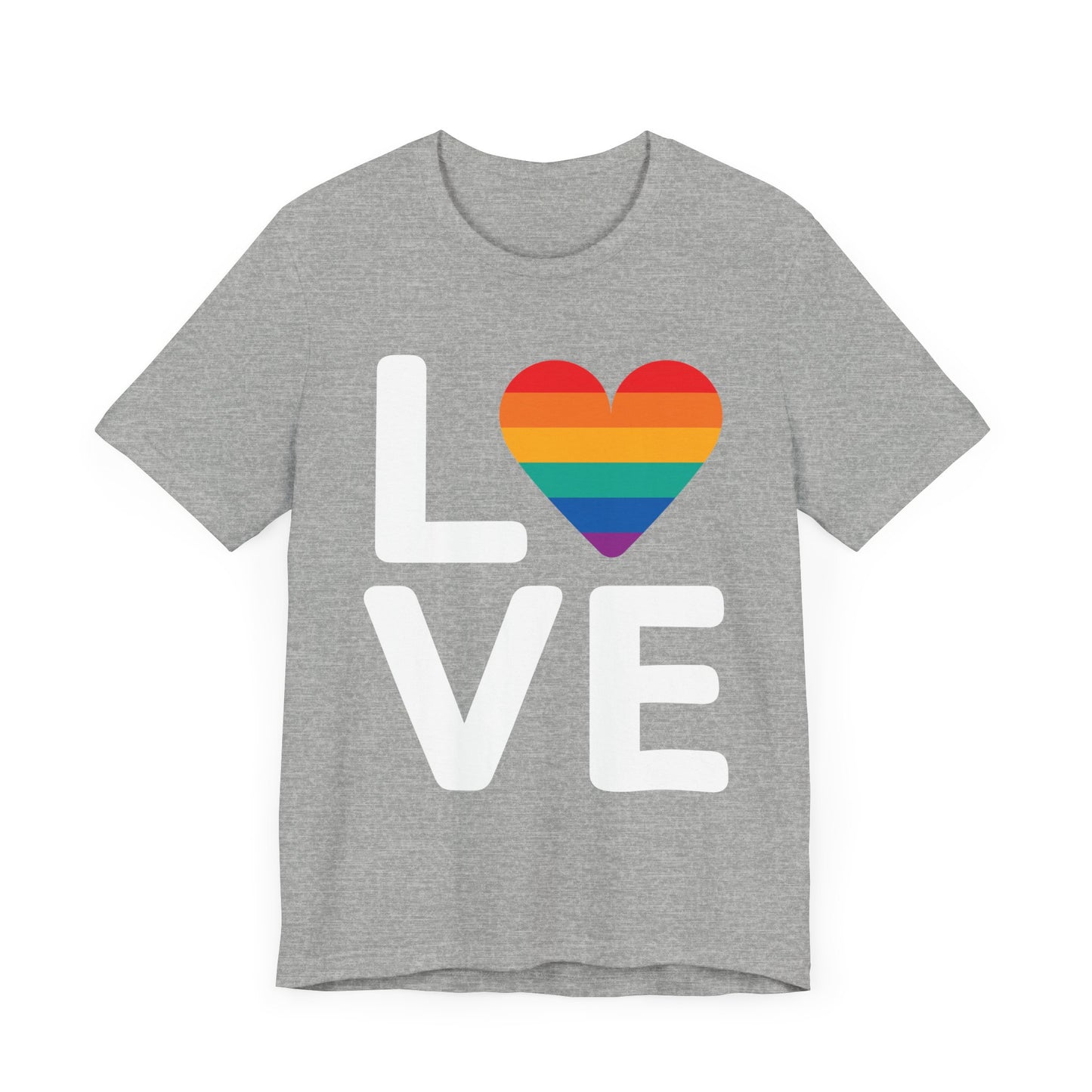 Love the Y - Love Stacked Short Sleeve Tee