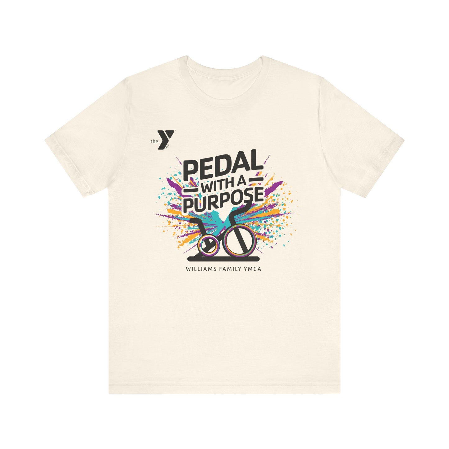 Unisex Williams Y Pedal with a Purpose Jersey Short Sleeve Tee