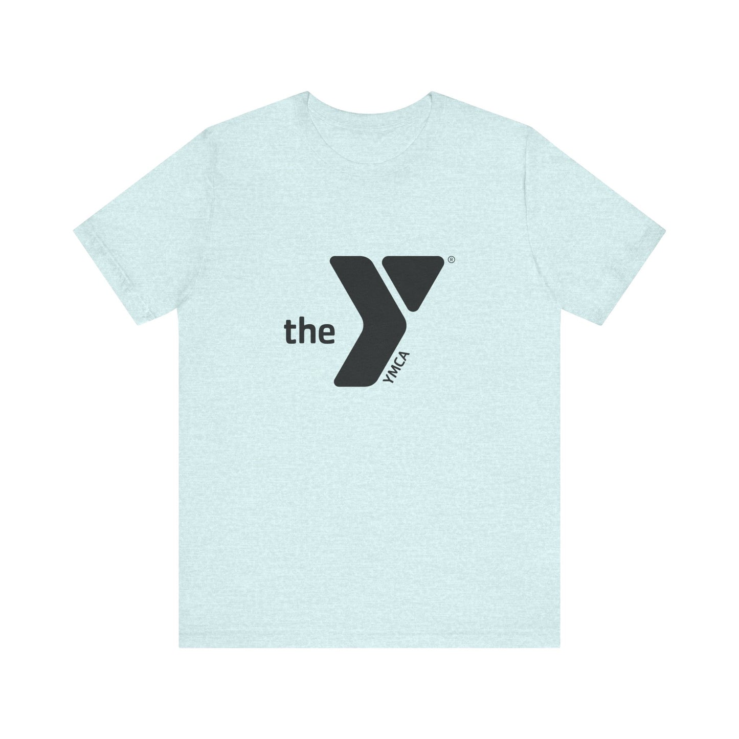 Unisex Black Y Logo Short Sleeve Tee