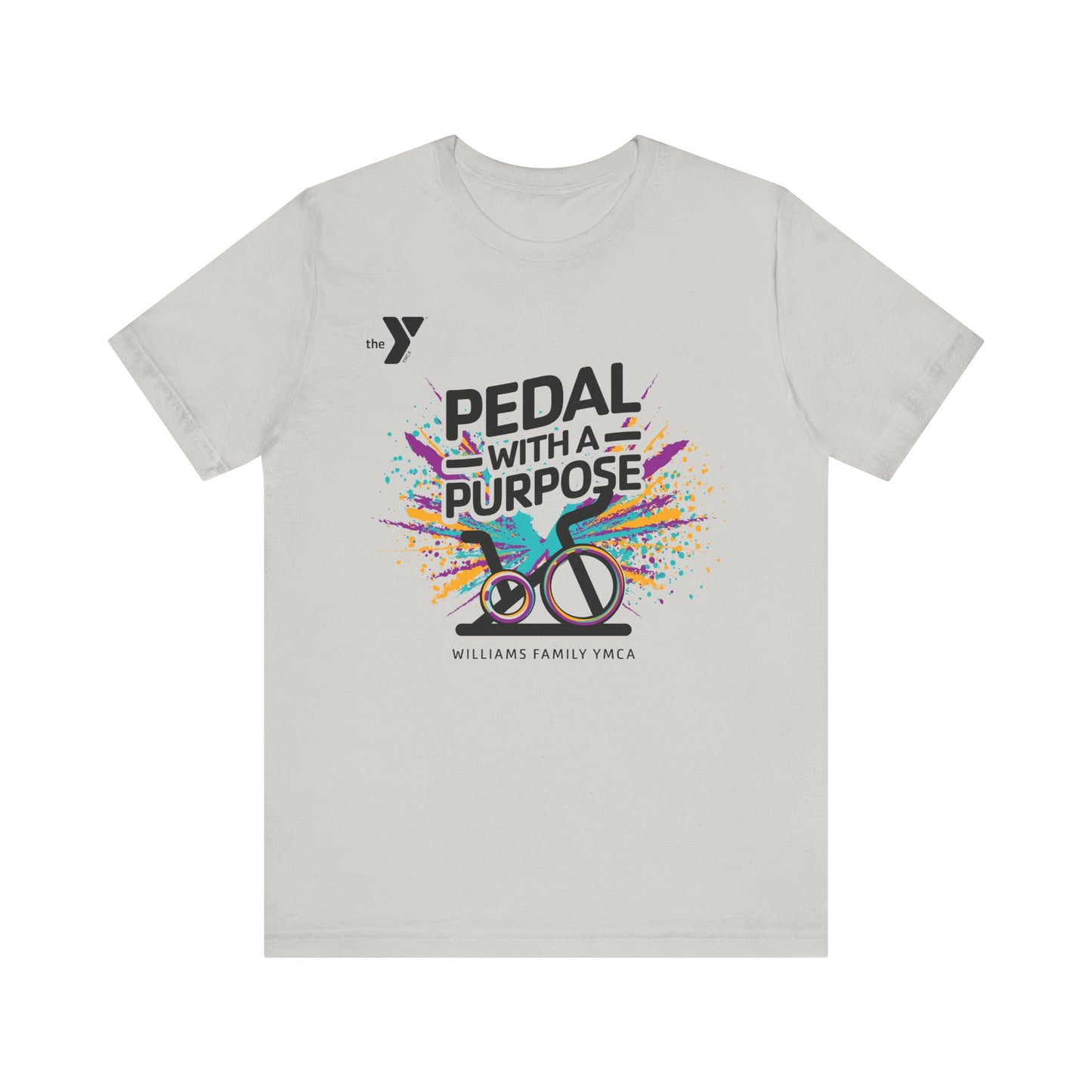 Unisex Williams Y Pedal with a Purpose Jersey Short Sleeve Tee