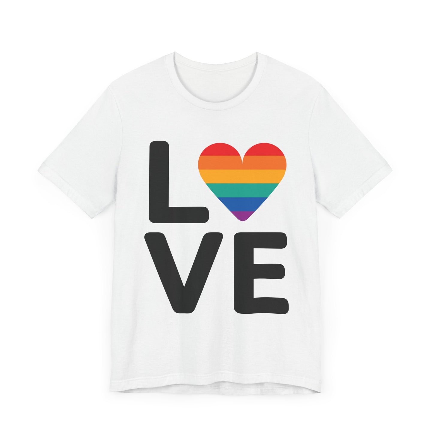 Love the Y - Love Stacked Short Sleeve Tee