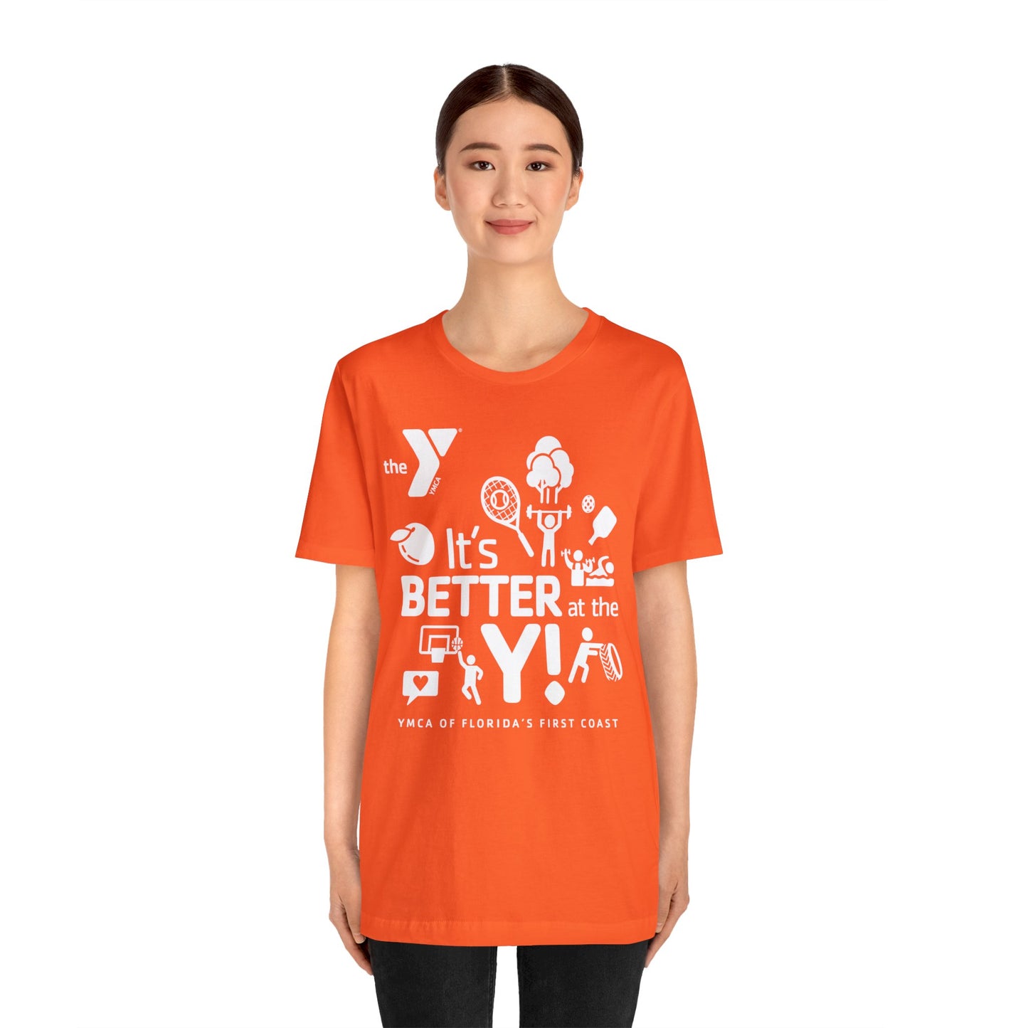 Better at the Y Unisex Jersey Short Sleeve Tee