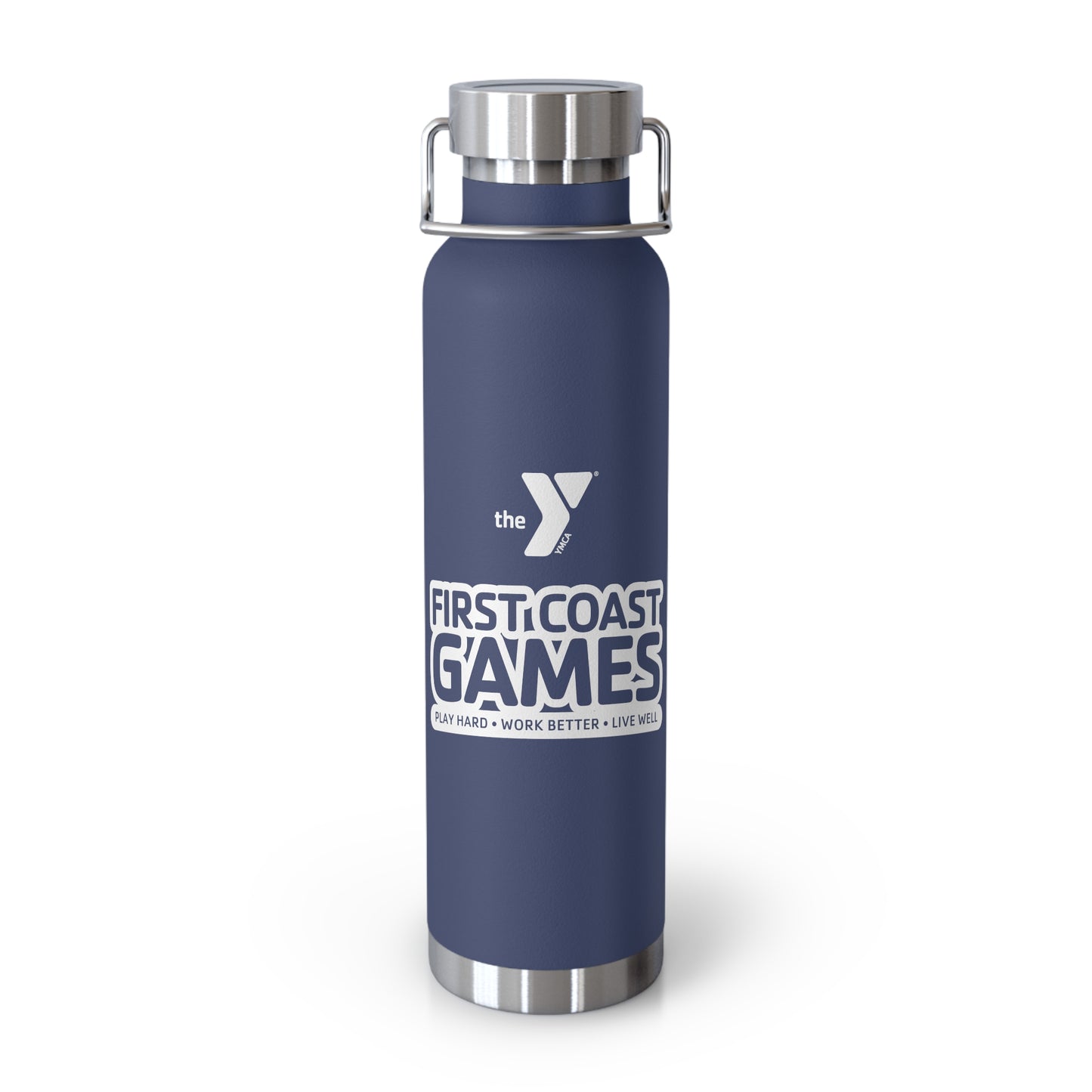 First Coast Games - Copper Vacuum Insulated Bottle, 22oz
