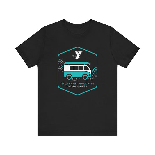 Camp Immokalee Teal Van Short Sleeve Tee