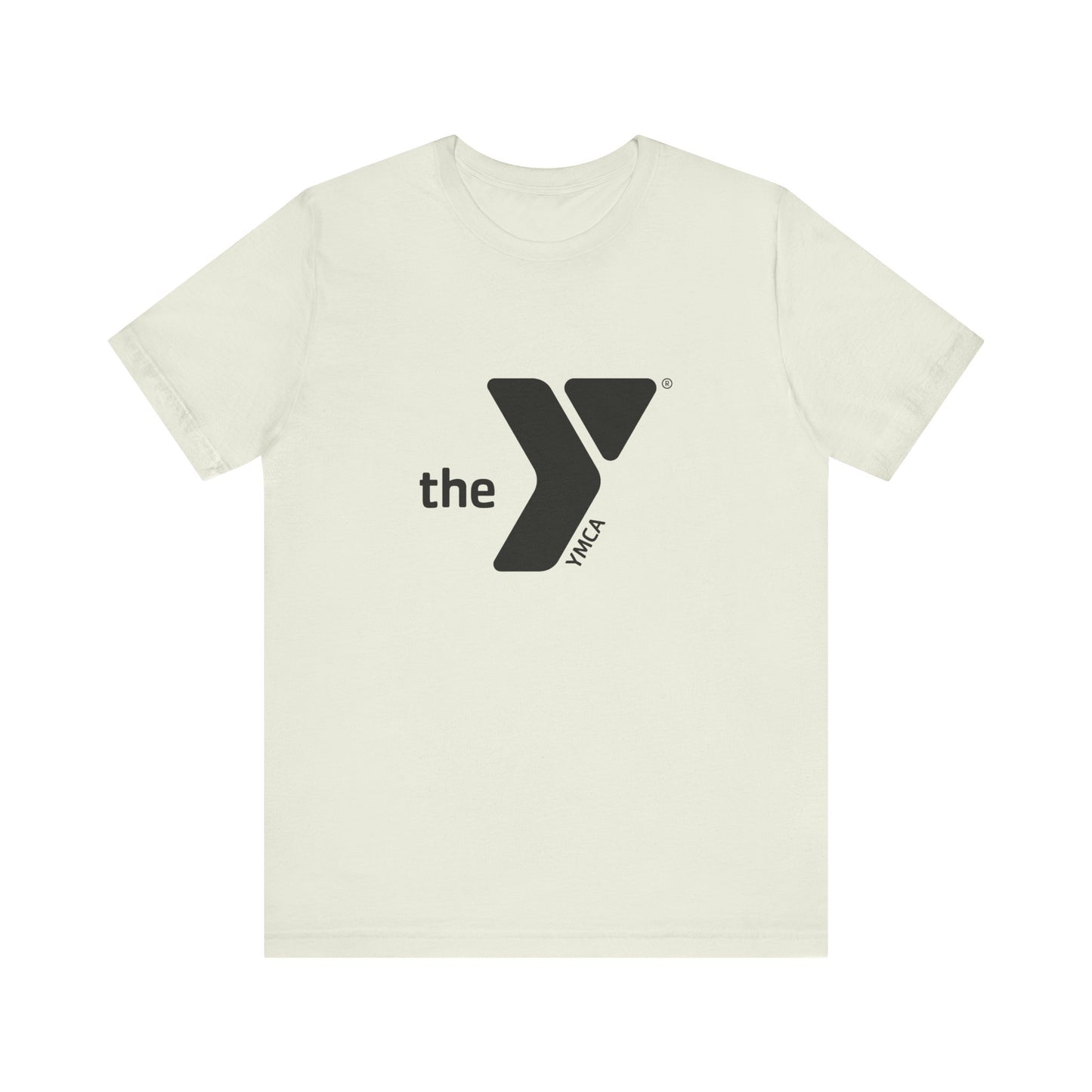 Unisex Black Y Logo Short Sleeve Tee