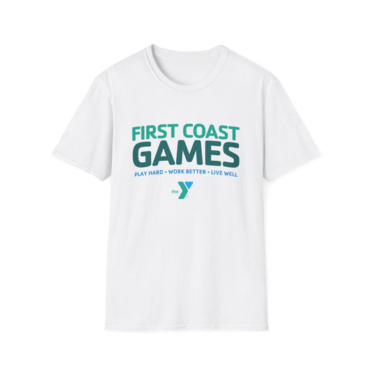 First Coast Games - Logo Unisex Softstyle T-Shirt