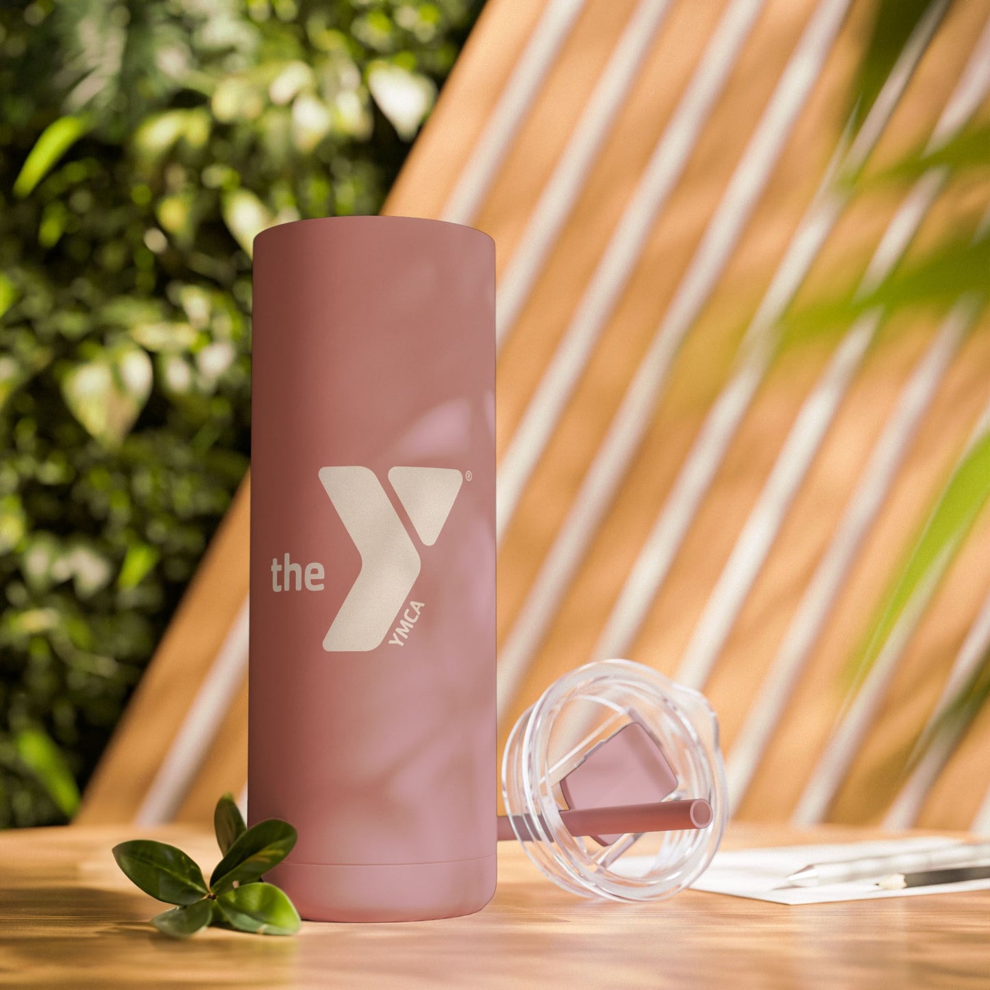 Rep the Y Skinny Matte Tumbler, 20oz