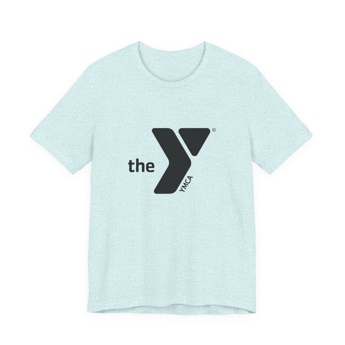 Unisex Black Y Logo Short Sleeve Tee