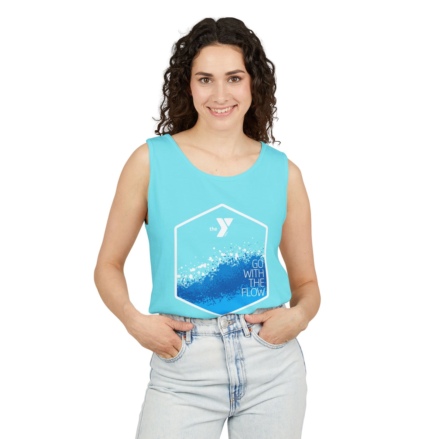 Unisex Go With the Flow Tank Top