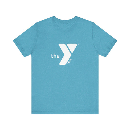 Y Logo White Unisex Jersey Short Sleeve Tee