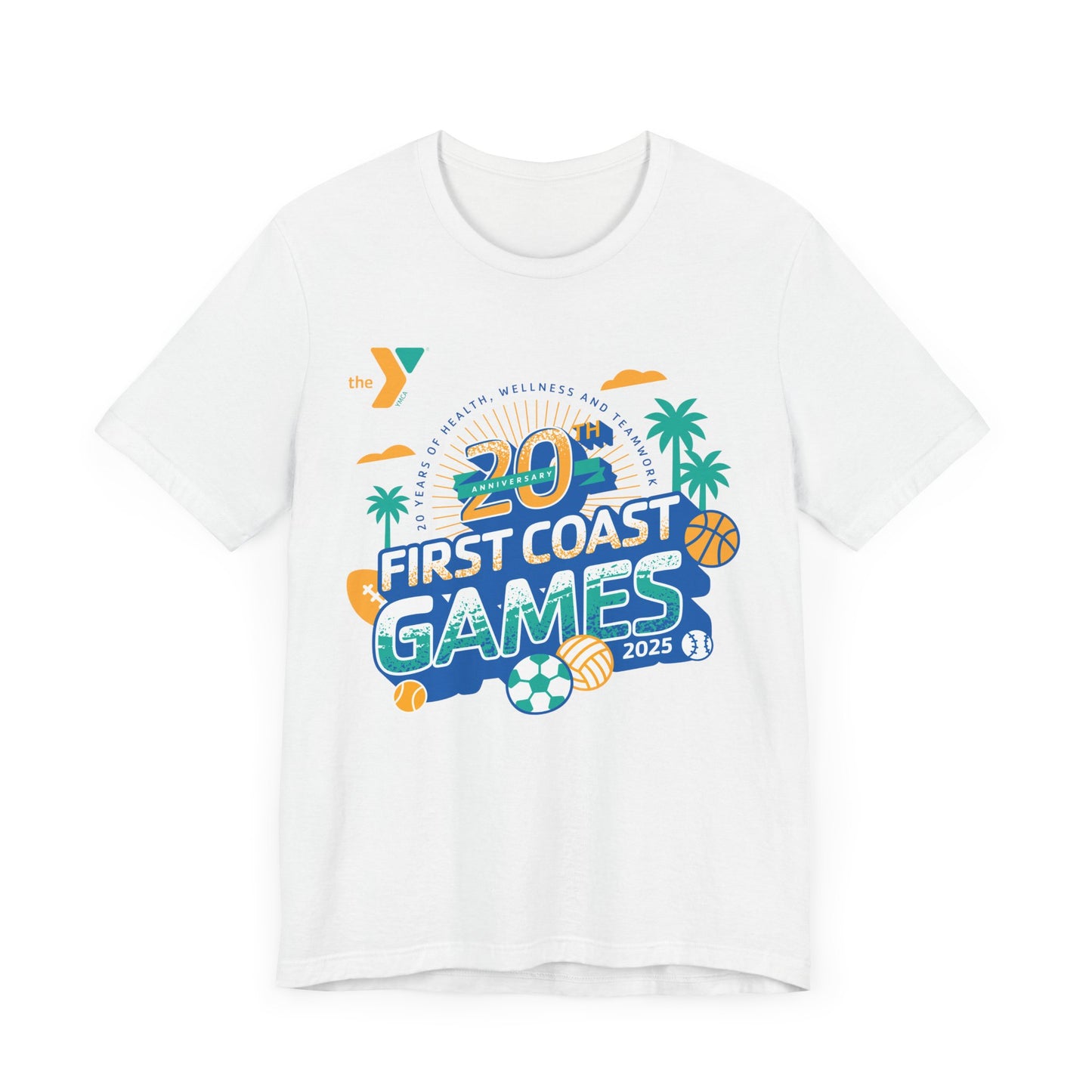 First Coast Games 2025 - 20th Anniversary Short Sleeve Tee