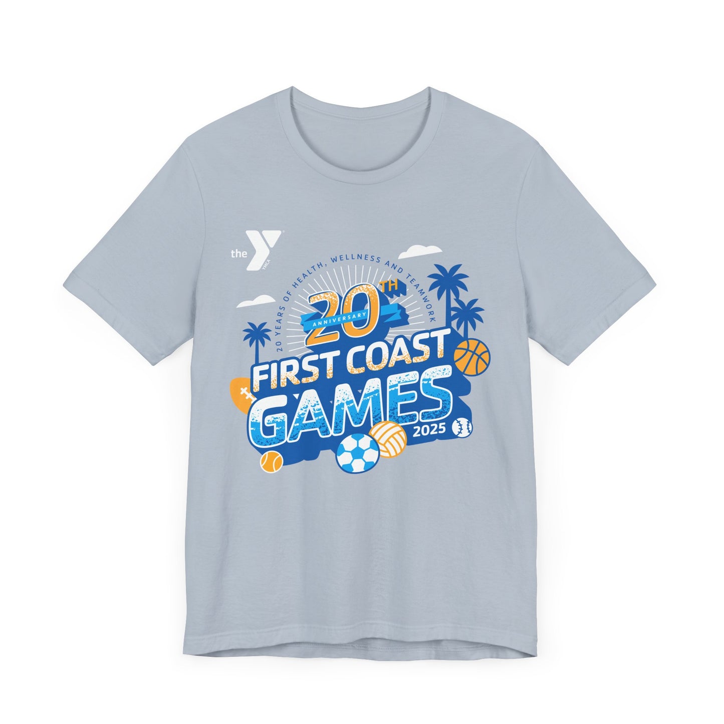 First Coast Games 2025 - 20th Anniversary Short Sleeve Tee
