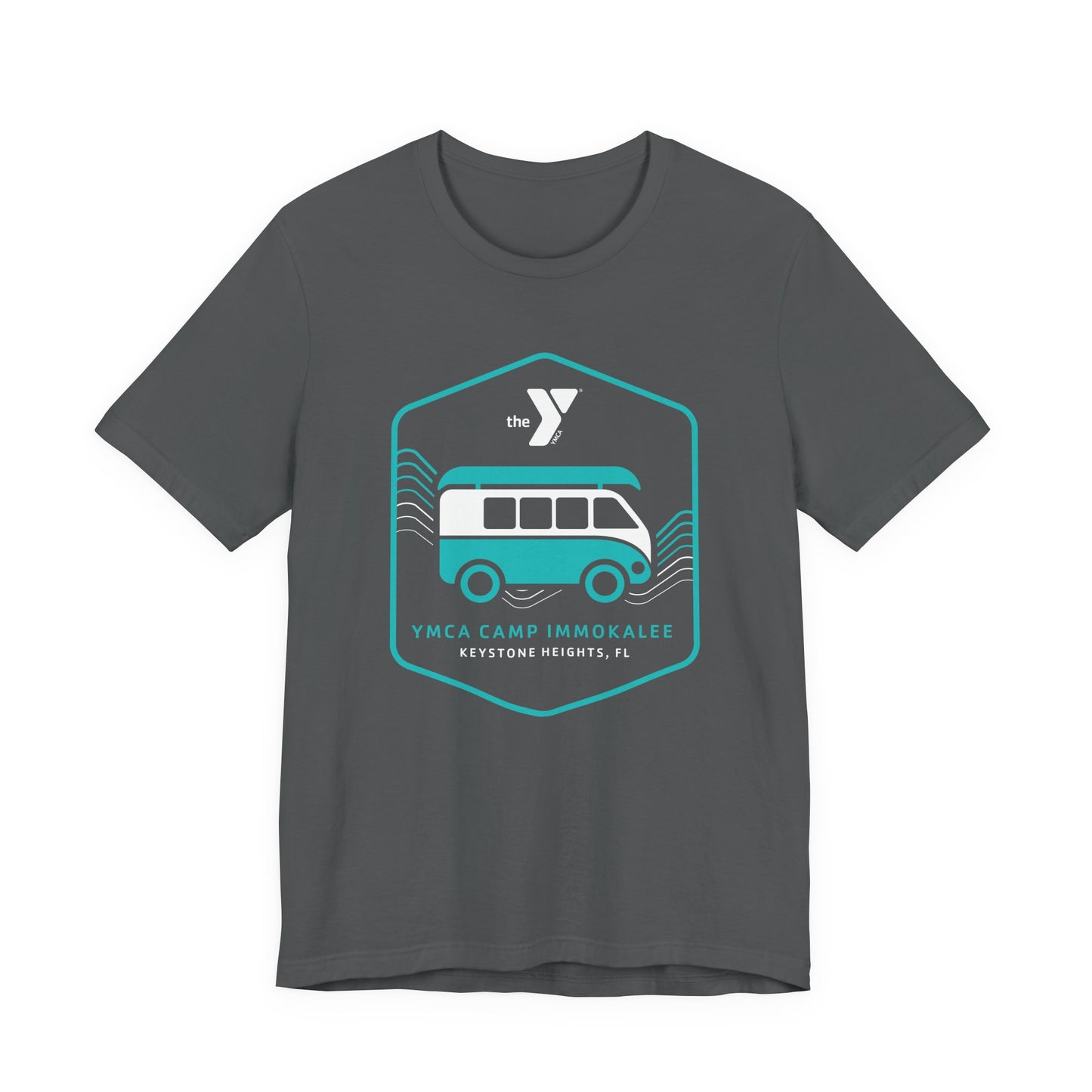 Camp Immokalee Teal Van Short Sleeve Tee