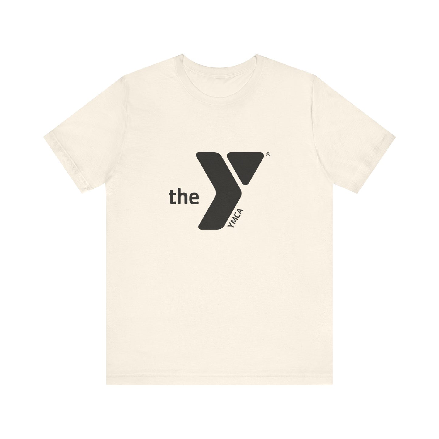 Unisex Black Y Logo Short Sleeve Tee
