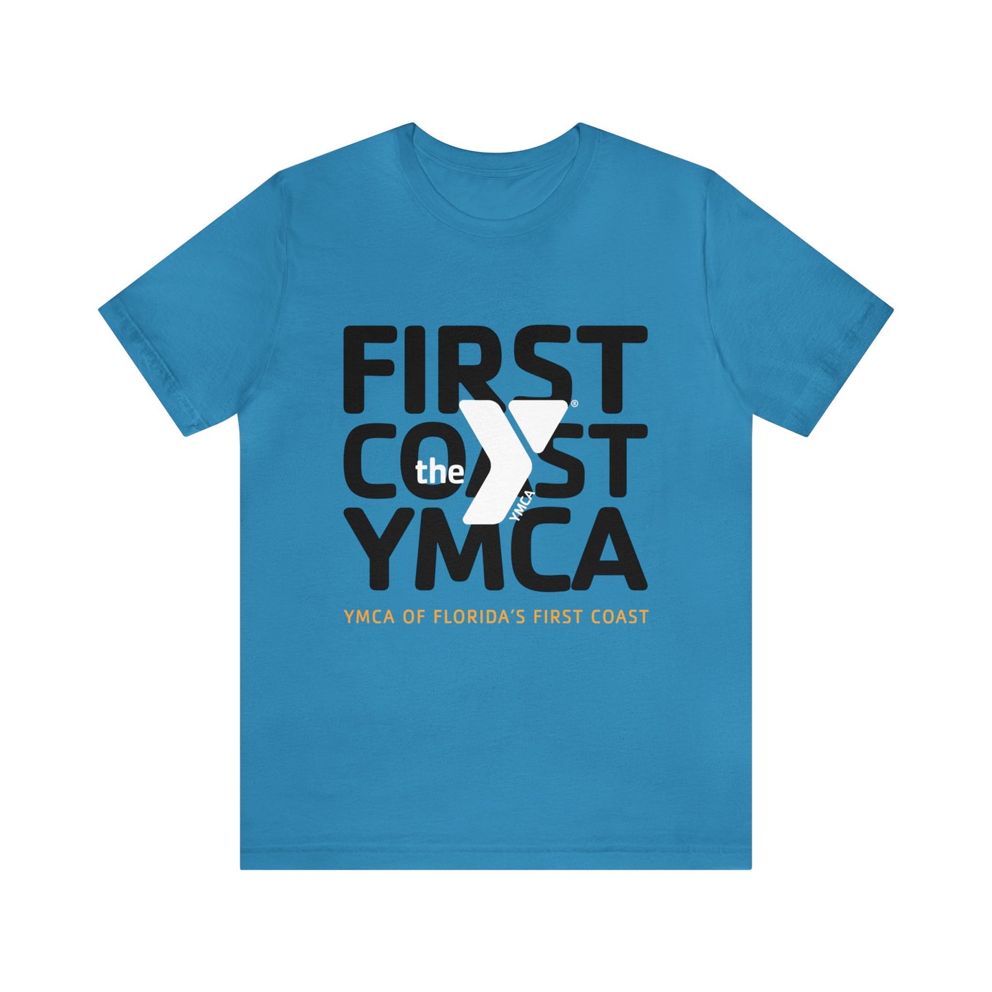 First Coast YMCA Teal Unisex Jersey Short Sleeve Tee