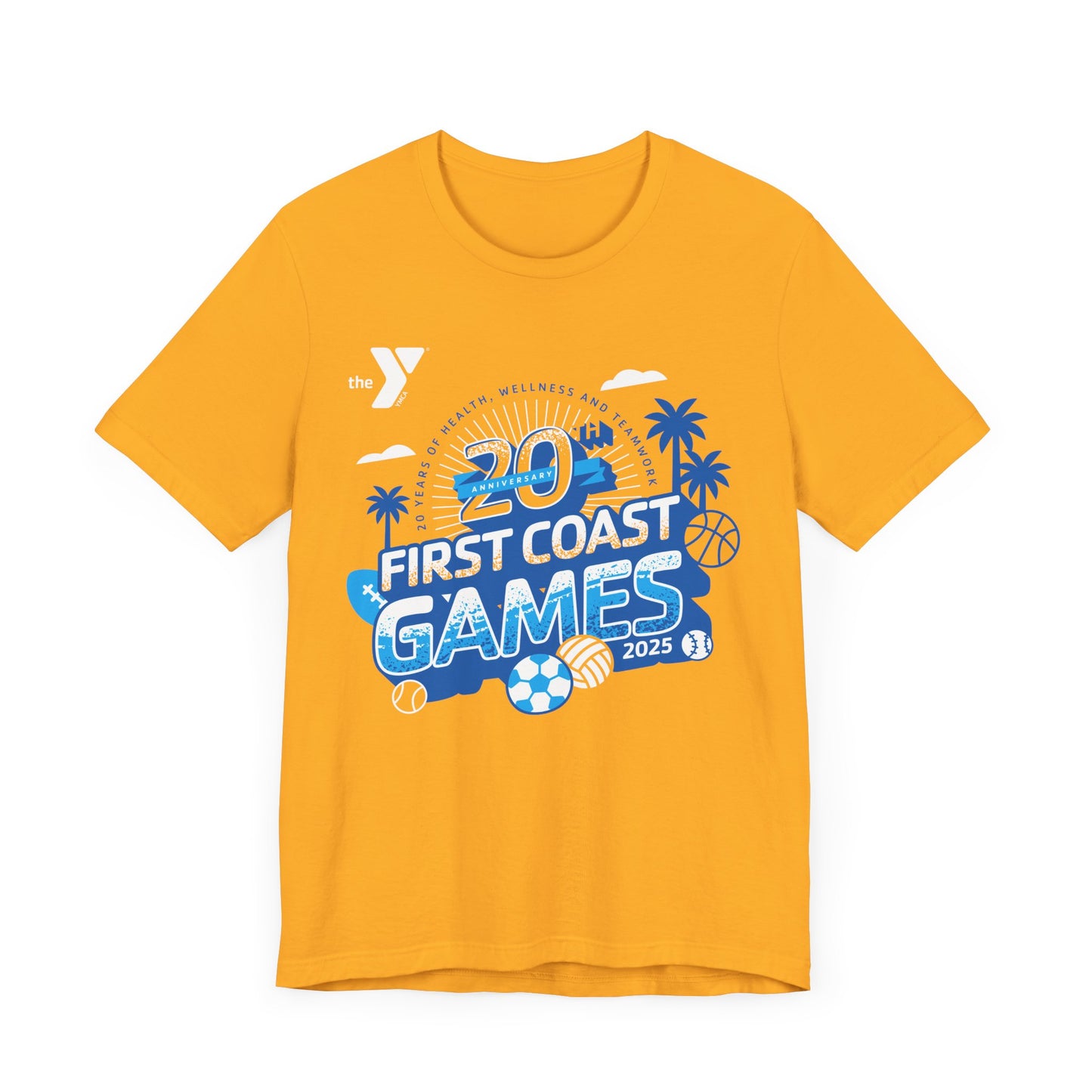 First Coast Games 2025 - 20th Anniversary Short Sleeve Tee