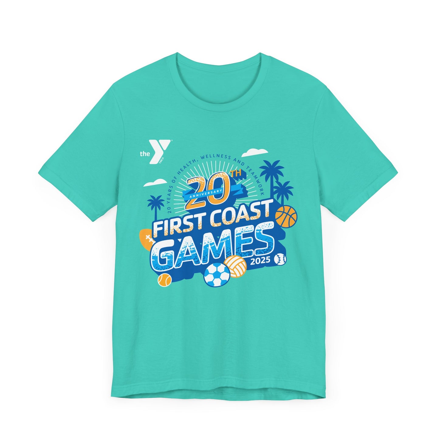 First Coast Games 2025 - 20th Anniversary Short Sleeve Tee