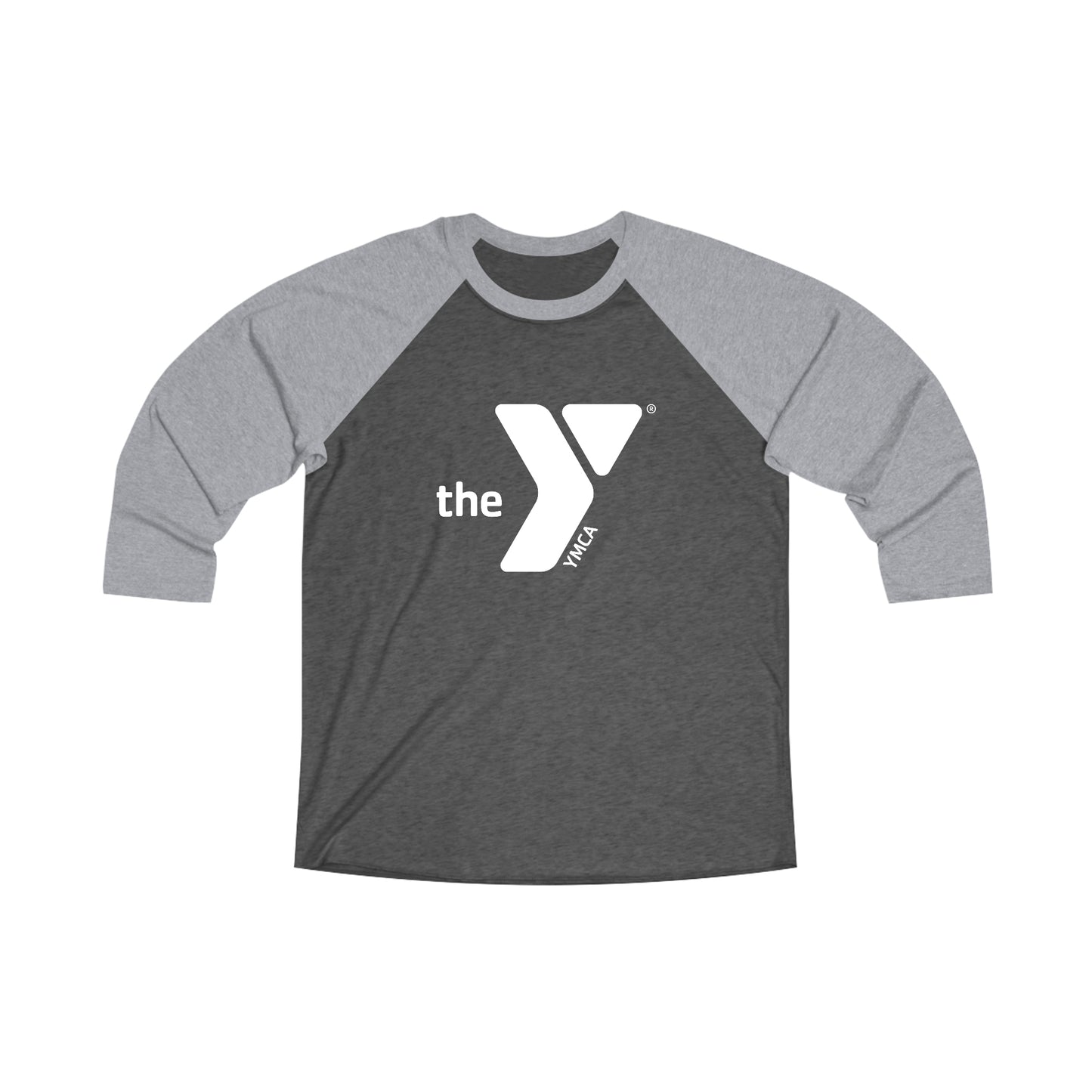 Y logo Unisex Tri-Blend 3\4 Raglan Tee