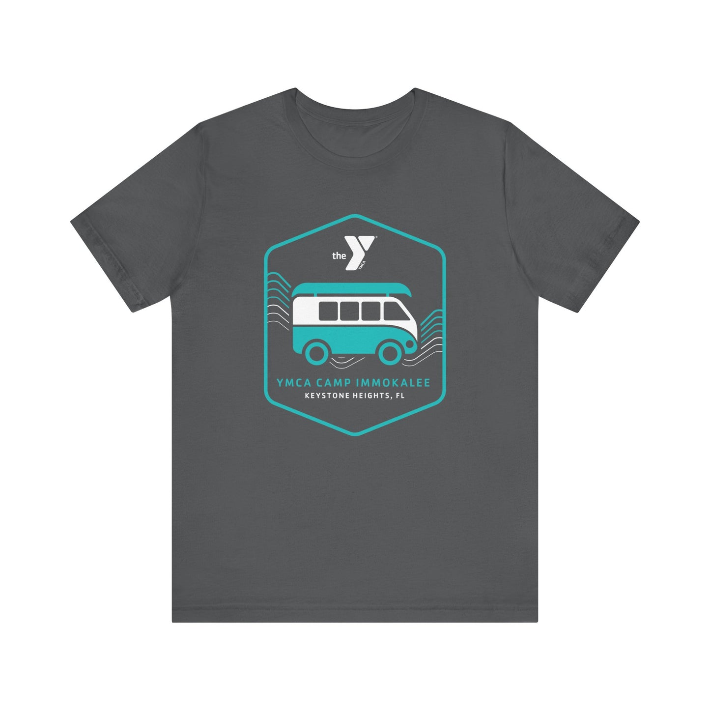 Camp Immokalee Teal Van Short Sleeve Tee