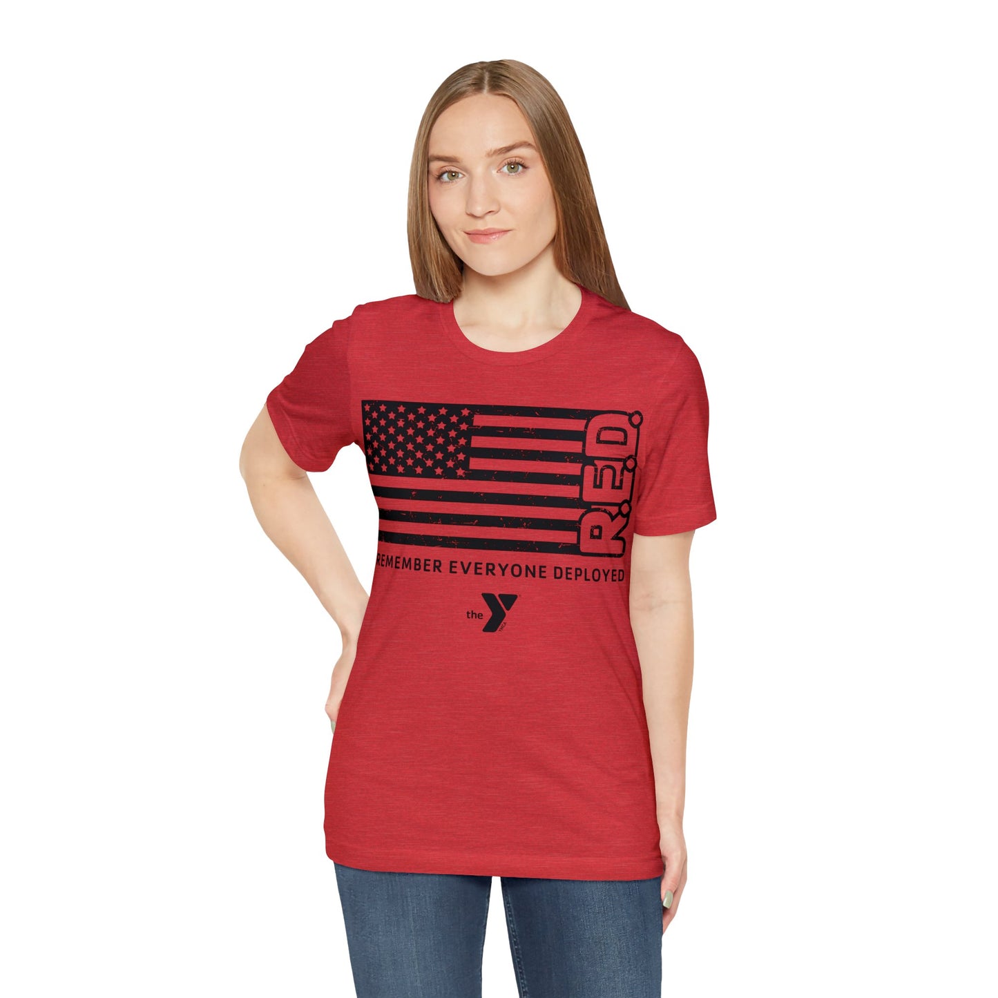 Remember Everyone Deployed Unisex Jersey Short Sleeve Tee