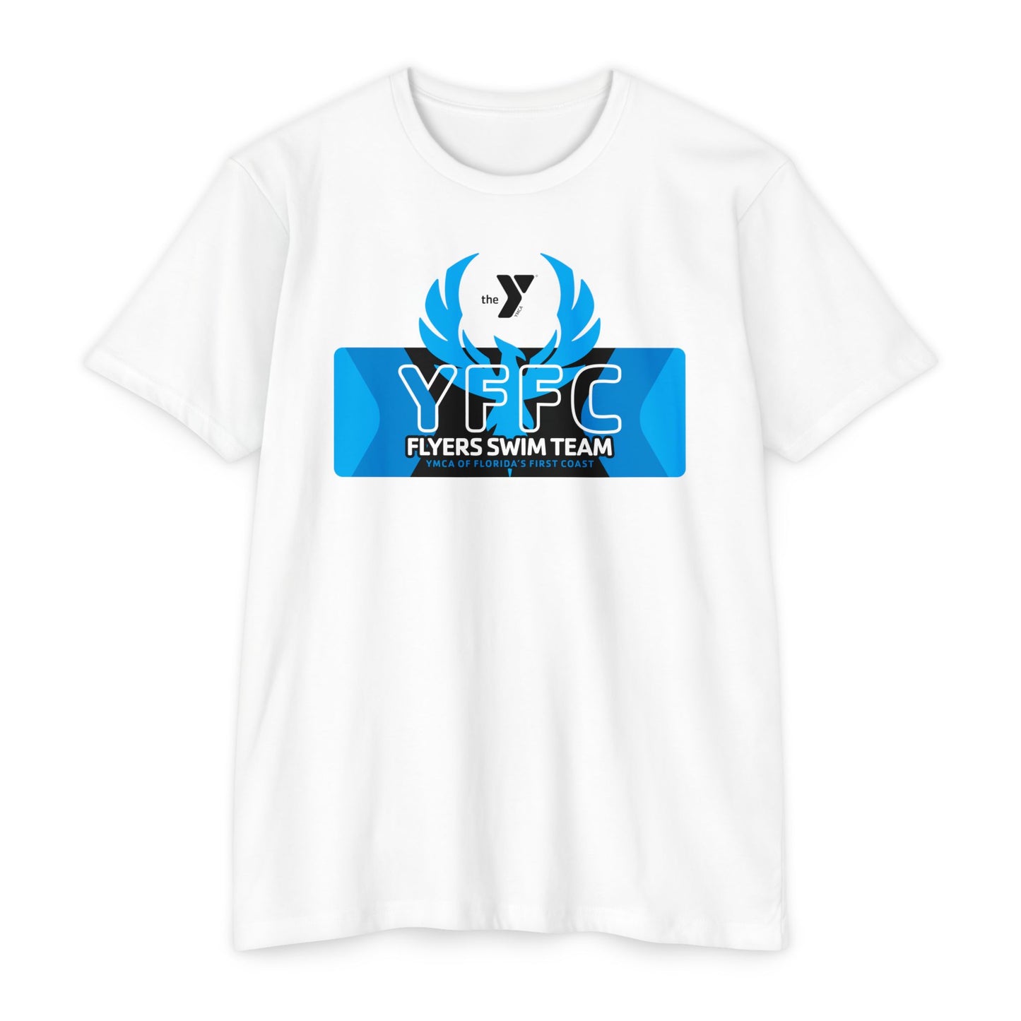 YFFC Flyers Swim Team Unisex Jersey T-shirt