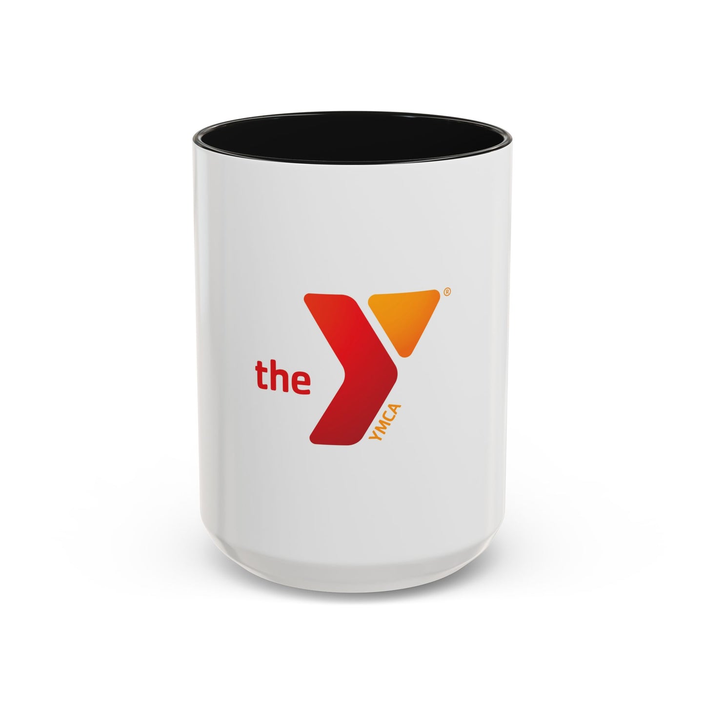 Red Y Logo Two-Tone Accent Mug (11oz, 15oz)